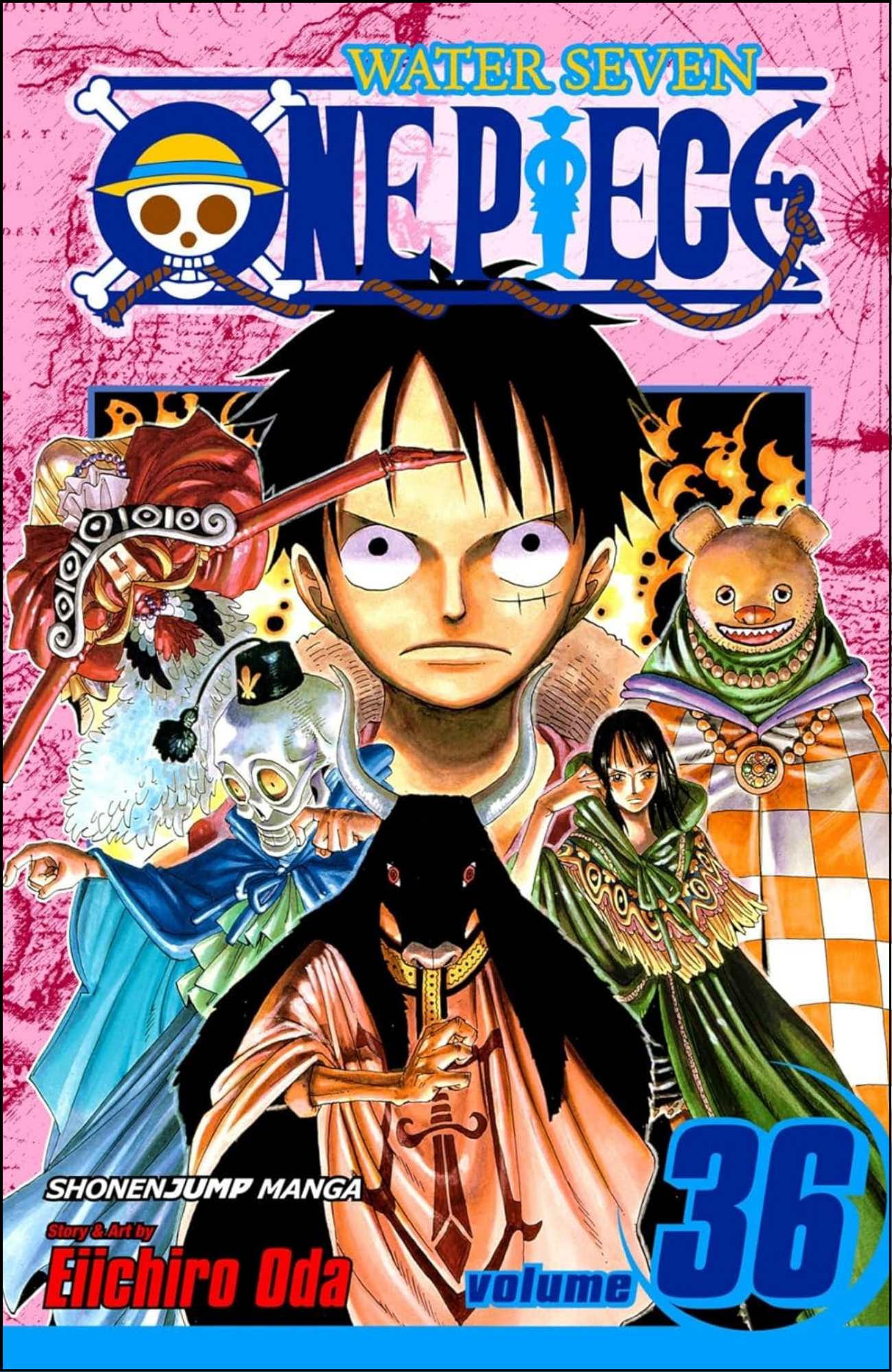 One Piece, Vol. 36 by Eiichiro Oda (Author, Illustrator) | Full Page Print Editon
