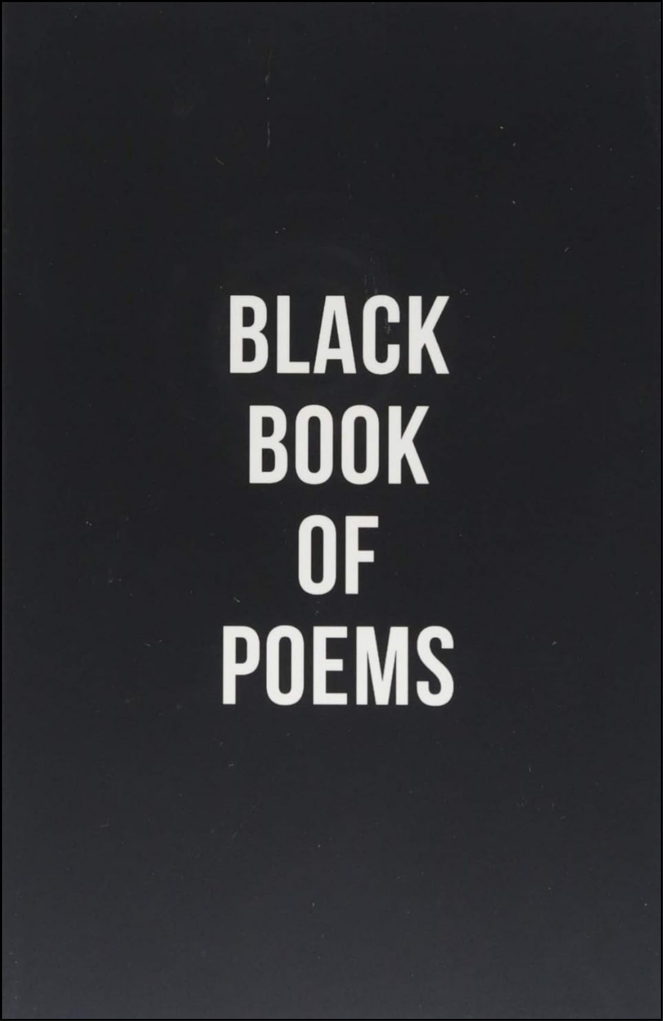 Black Book of Poems by Vincent Hunanyan (Author)
