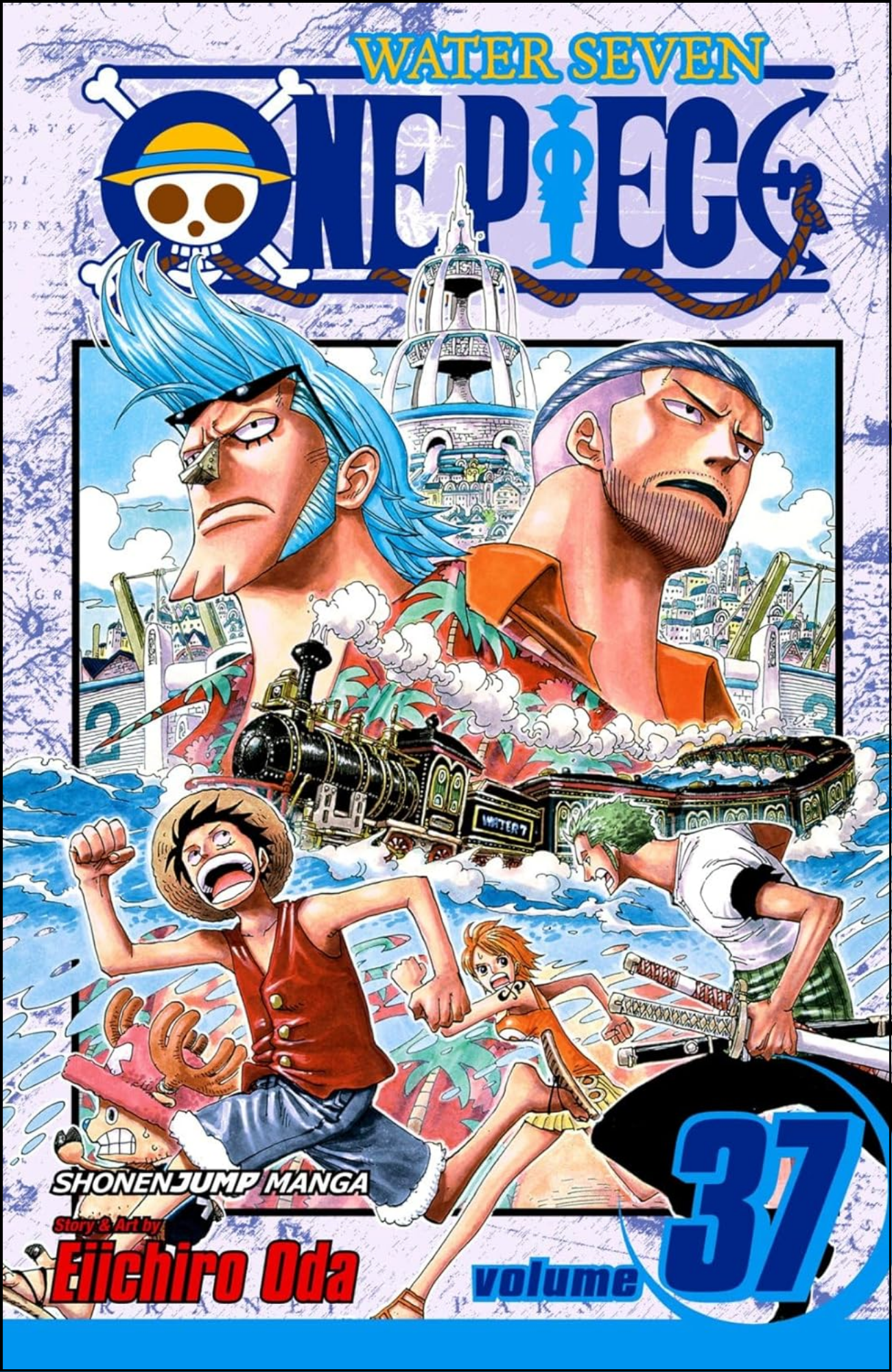 One Piece, Vol. 37 by Eiichiro Oda (Author, Illustrator) | Full Page Print Editon
