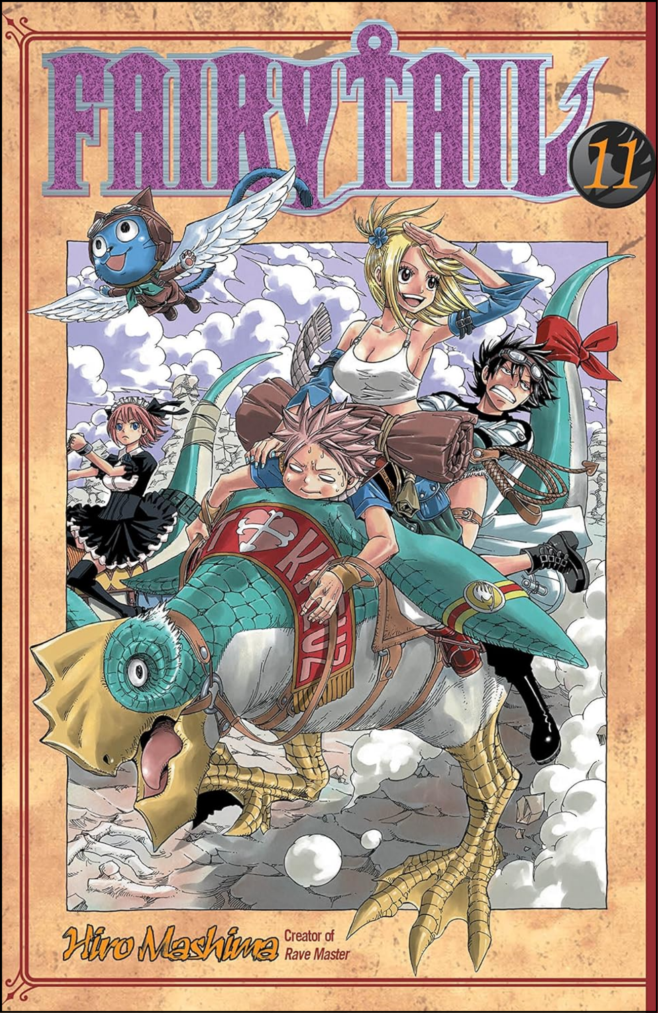 Fairy Tail Vol. 11 by Hiro Mashima (Author, Artist) | Full Page Print Editon