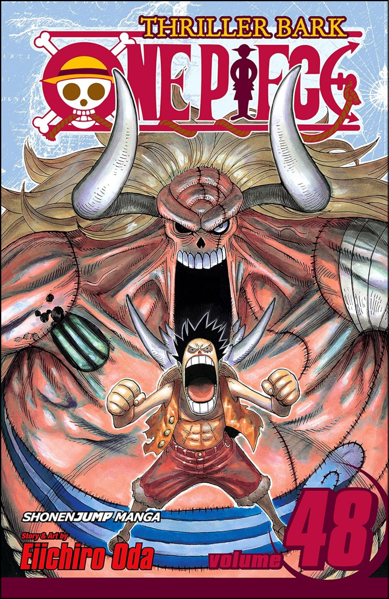 One Piece, Vol. 48 by Eiichiro Oda (Author, Illustrator) | Full Page Print Editon