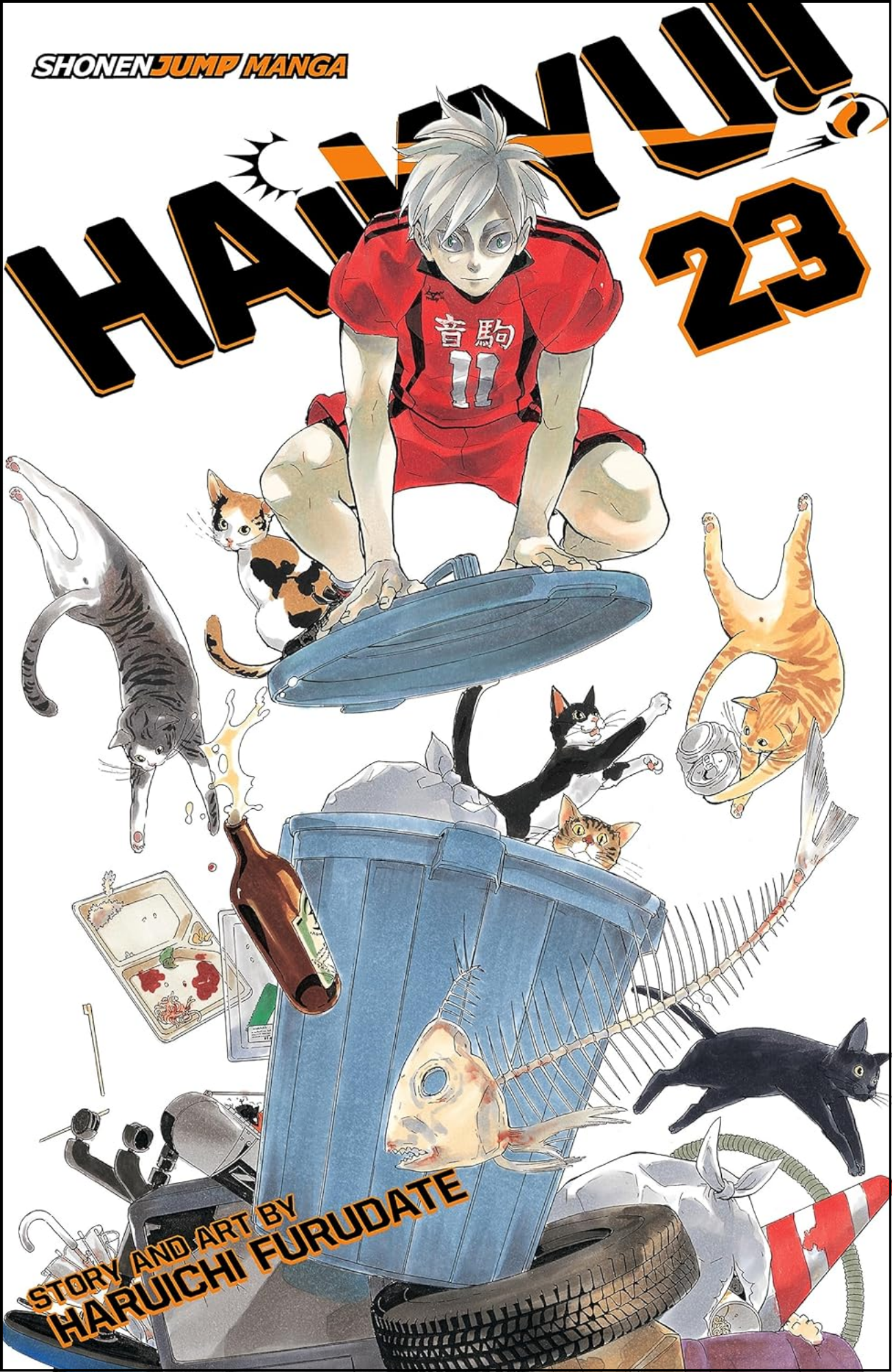 Haikyu!!, Vol. 23 by Haruichi Furudate (Author) | Full Page Print Editon
