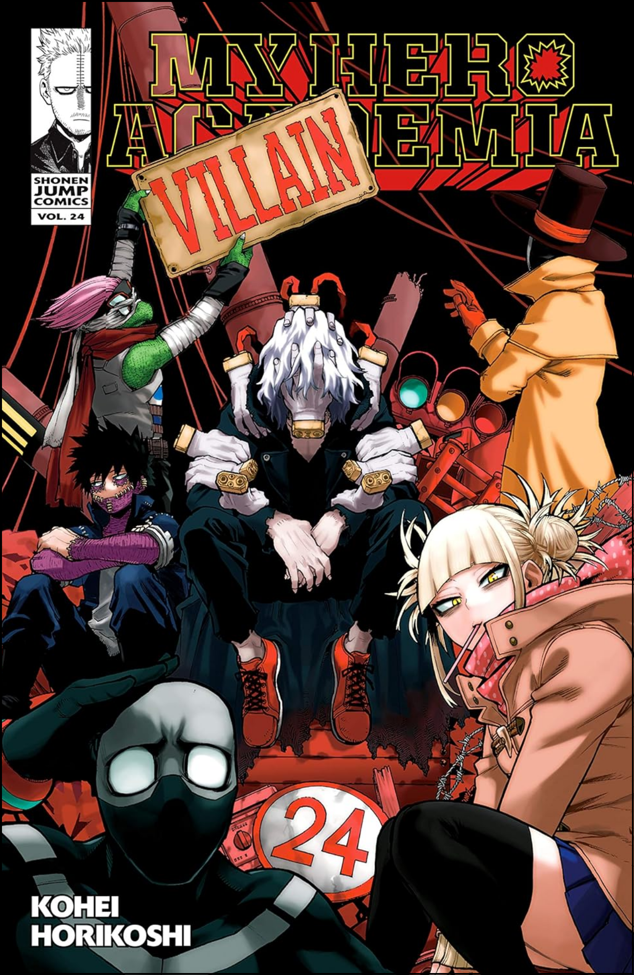 My Hero Academia, Vol. 24 by Kohei Horikoshi (Author) | Full Page Print Editon