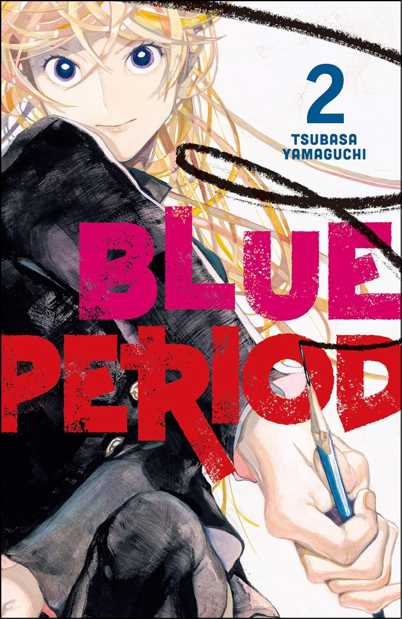 Blue Period Vol. 2 by Tsubasa Yamaguchi (Author, Artist) | Full Page Print Editon