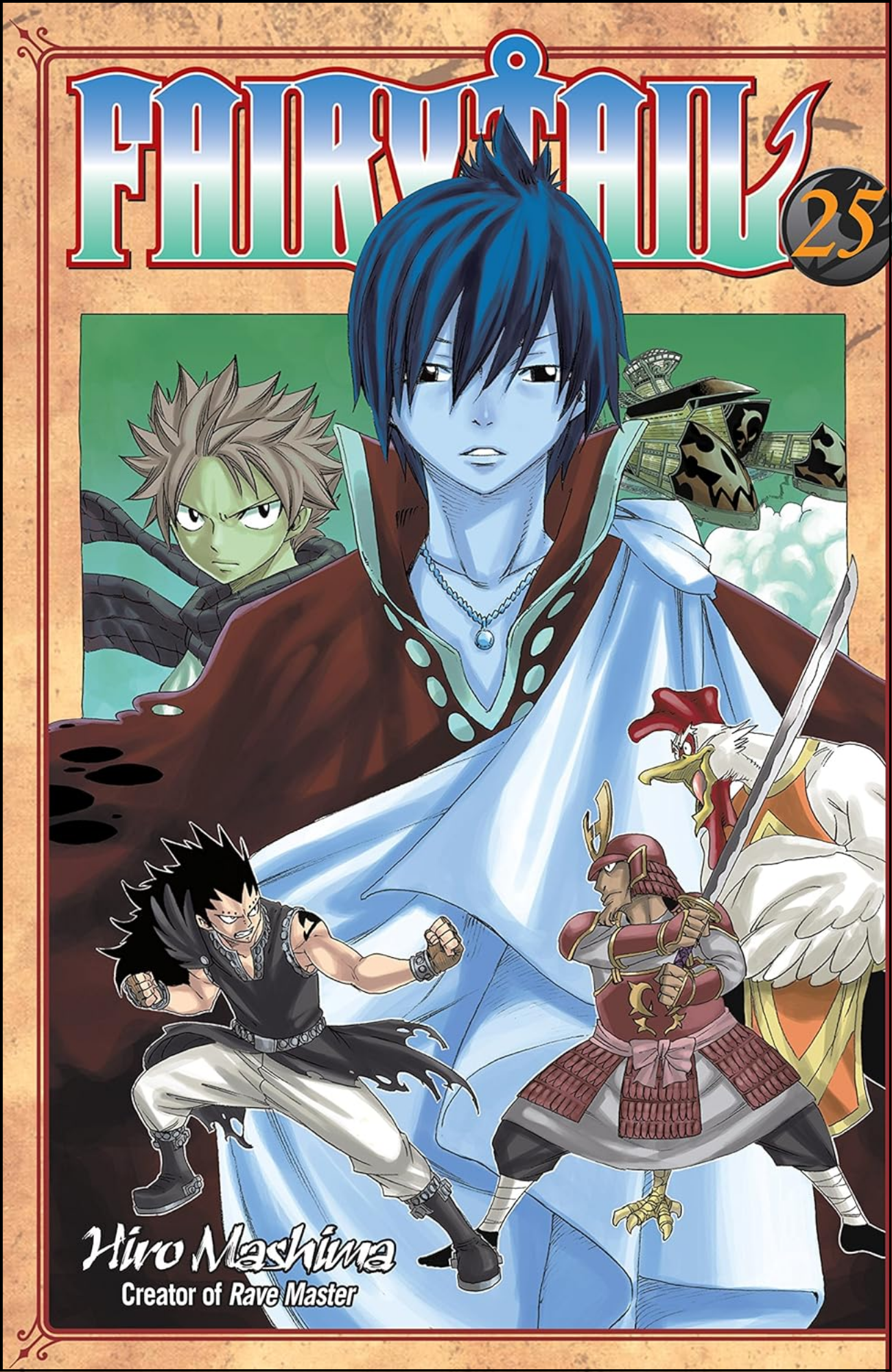 Fairy Tail Vol. 25 by Hiro Mashima (Author, Artist) | Full Page Print Editon