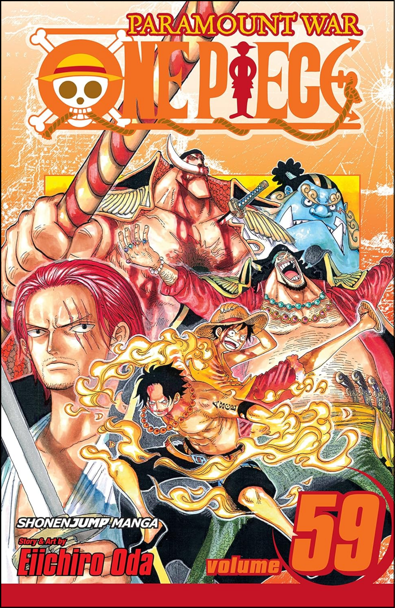 One Piece, Vol. 59 by Eiichiro Oda (Author, Illustrator) | Full Page Print Editon