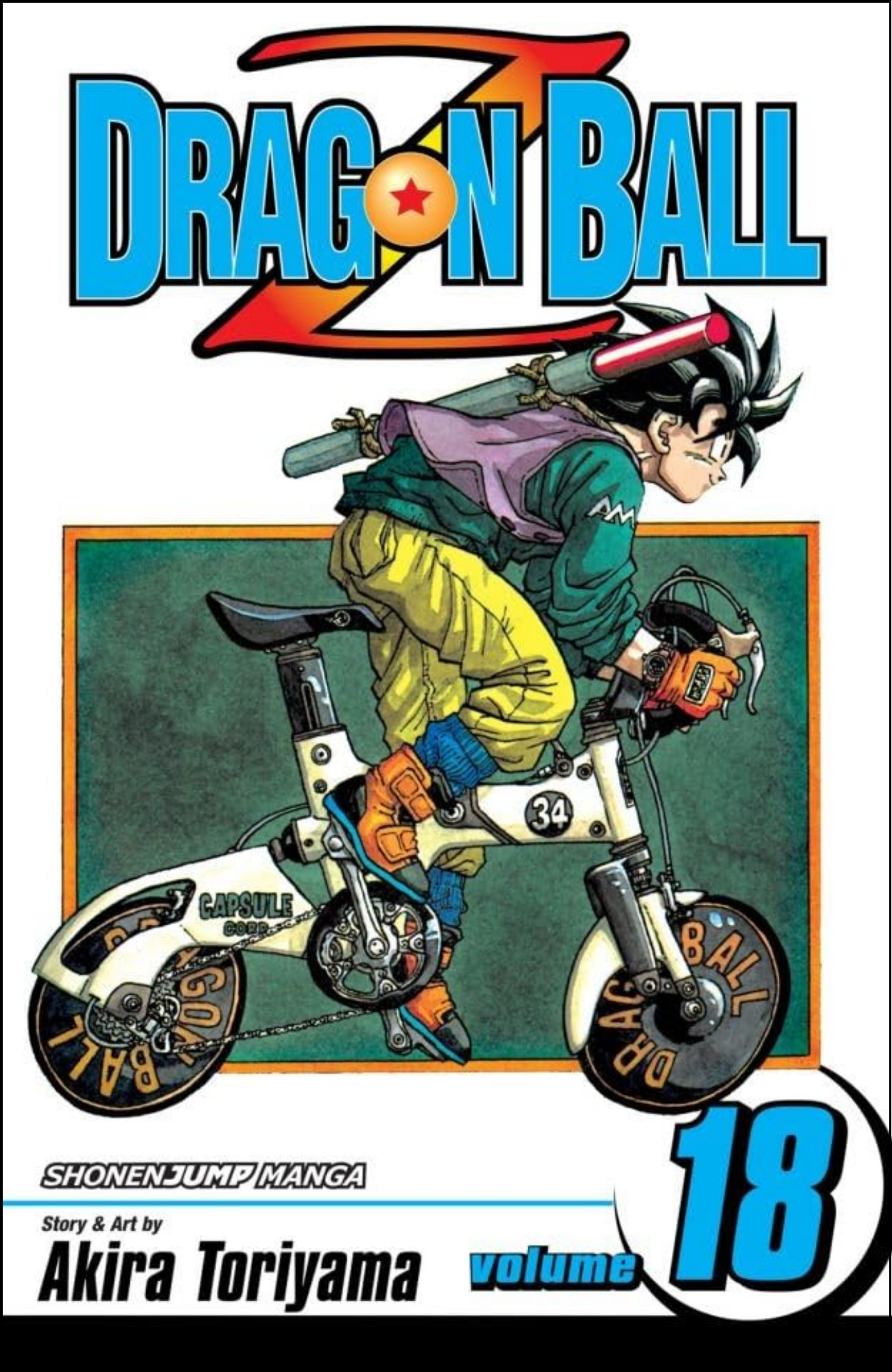 Dragon Ball Z, Vol. 18 by Akira Toriyama (Author, Illustrator) | Full Page Print Editon