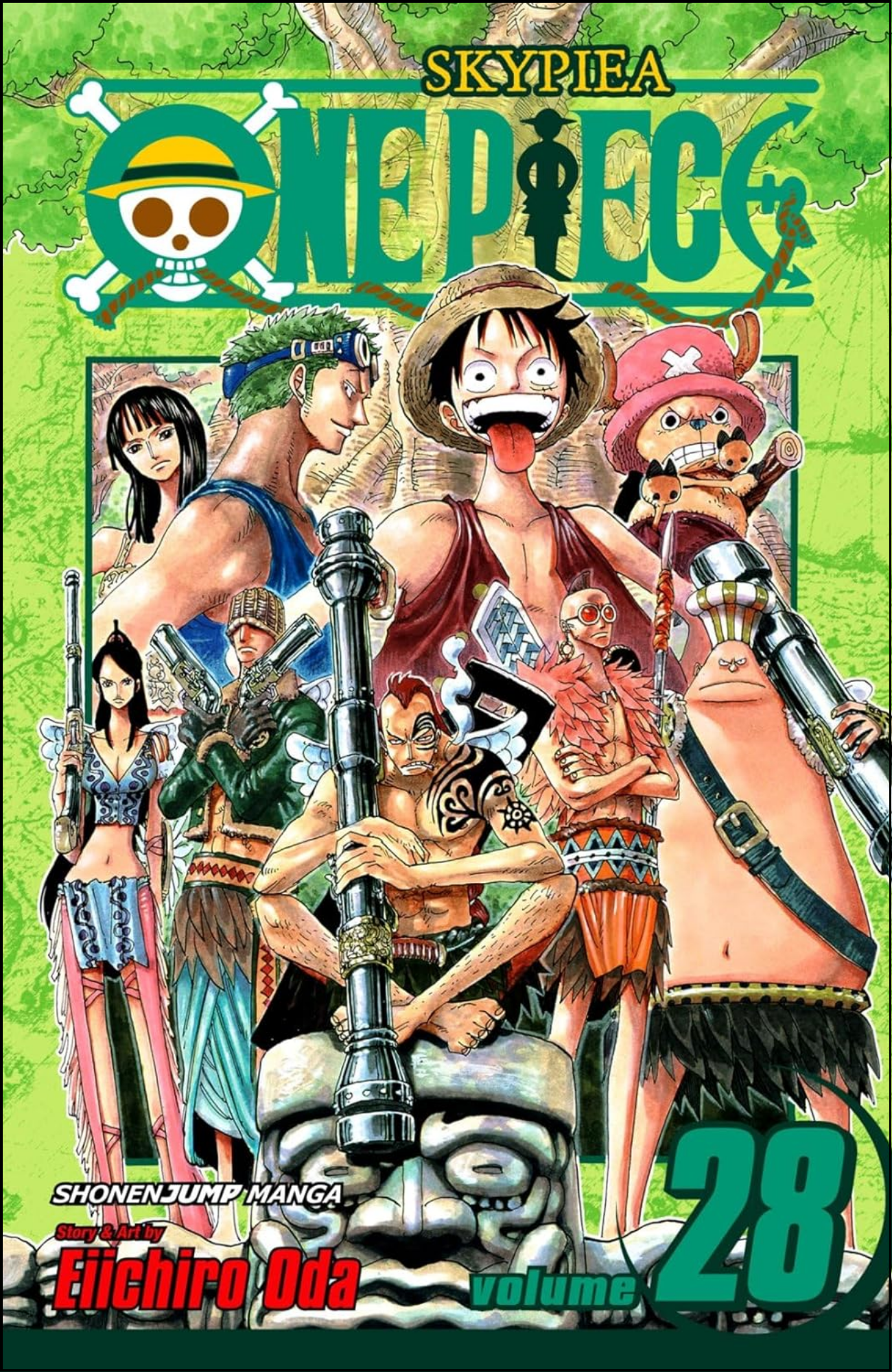One Piece, Vol. 28 by Eiichiro Oda (Author, Illustrator) | Full Page Print Editon