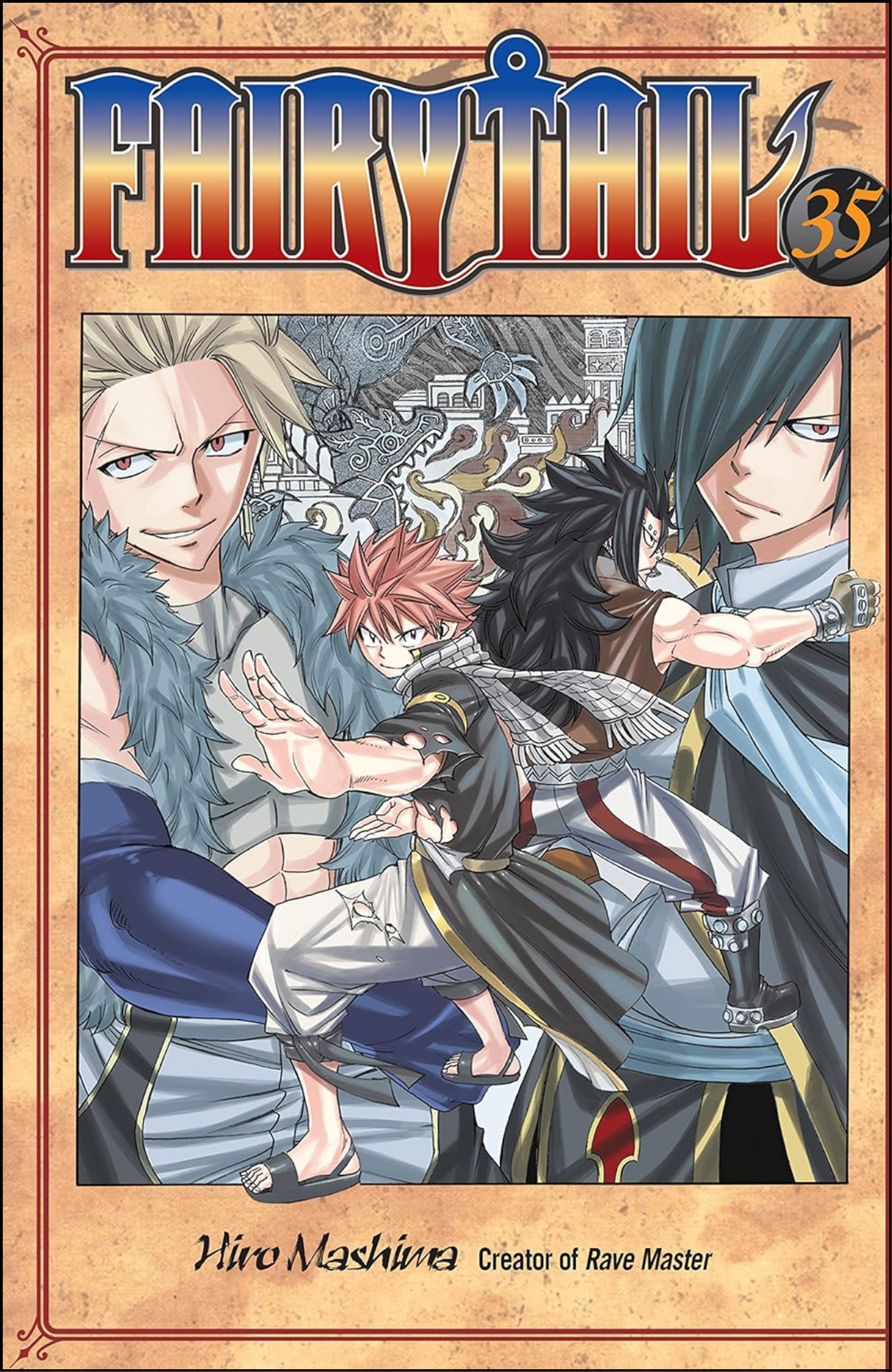 Fairy Tail Vol. 35 by Hiro Mashima (Author, Artist) | Full Page Print Editon