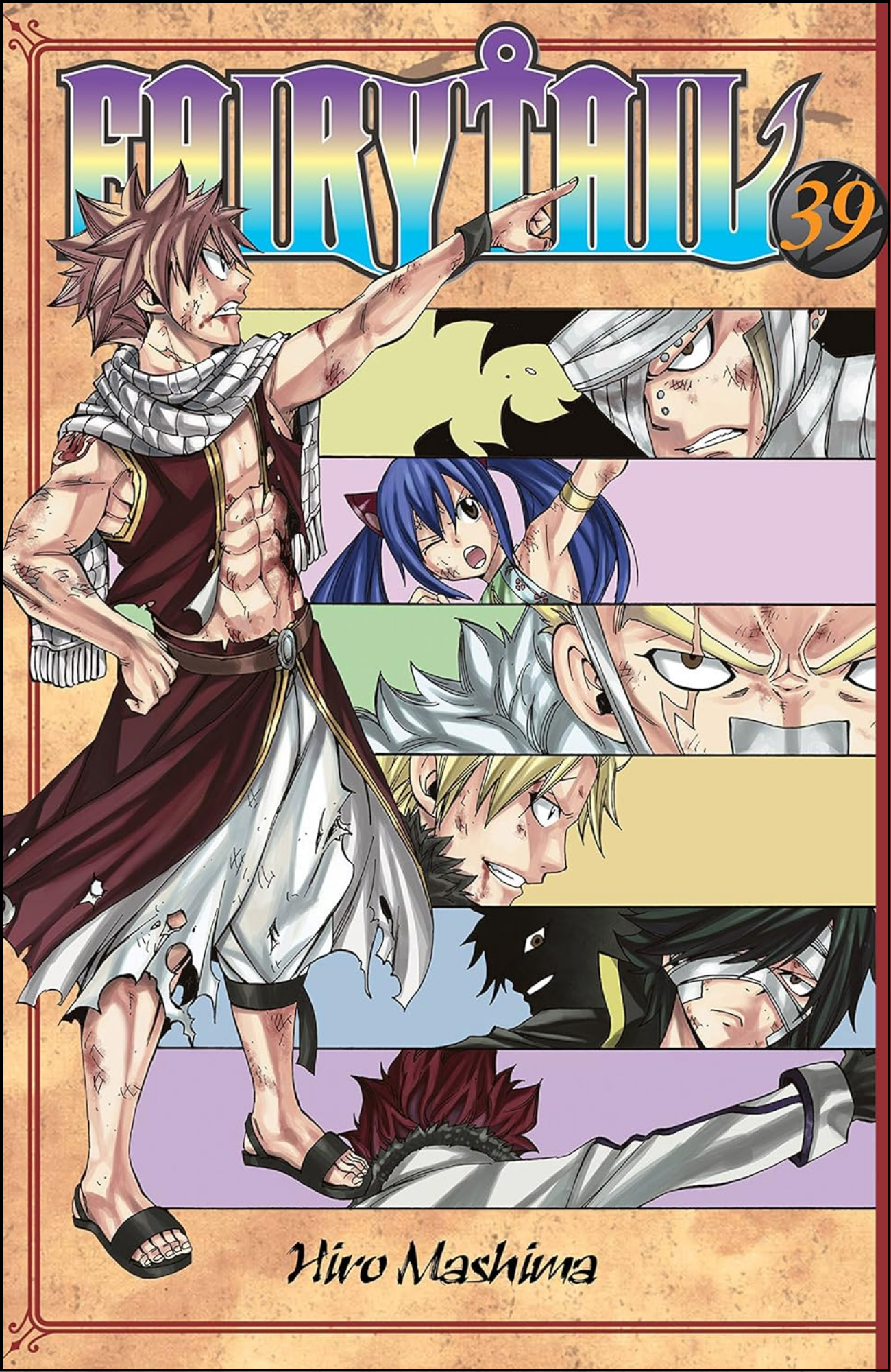 Fairy Tail Vol. 39 by Hiro Mashima (Author, Artist) | Full Page Print Editon