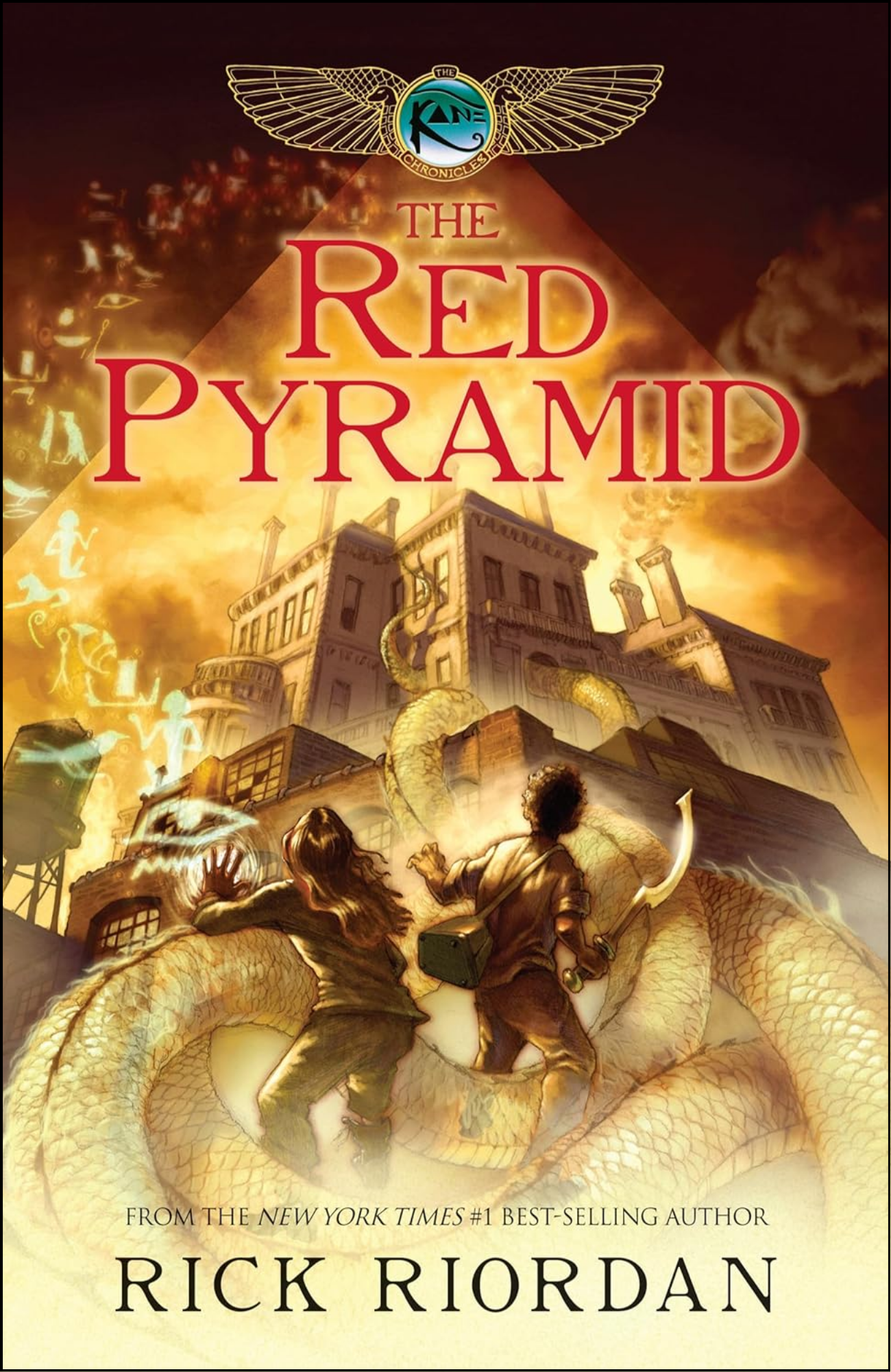 The Red Pyramid by Rick Riordan (Author)