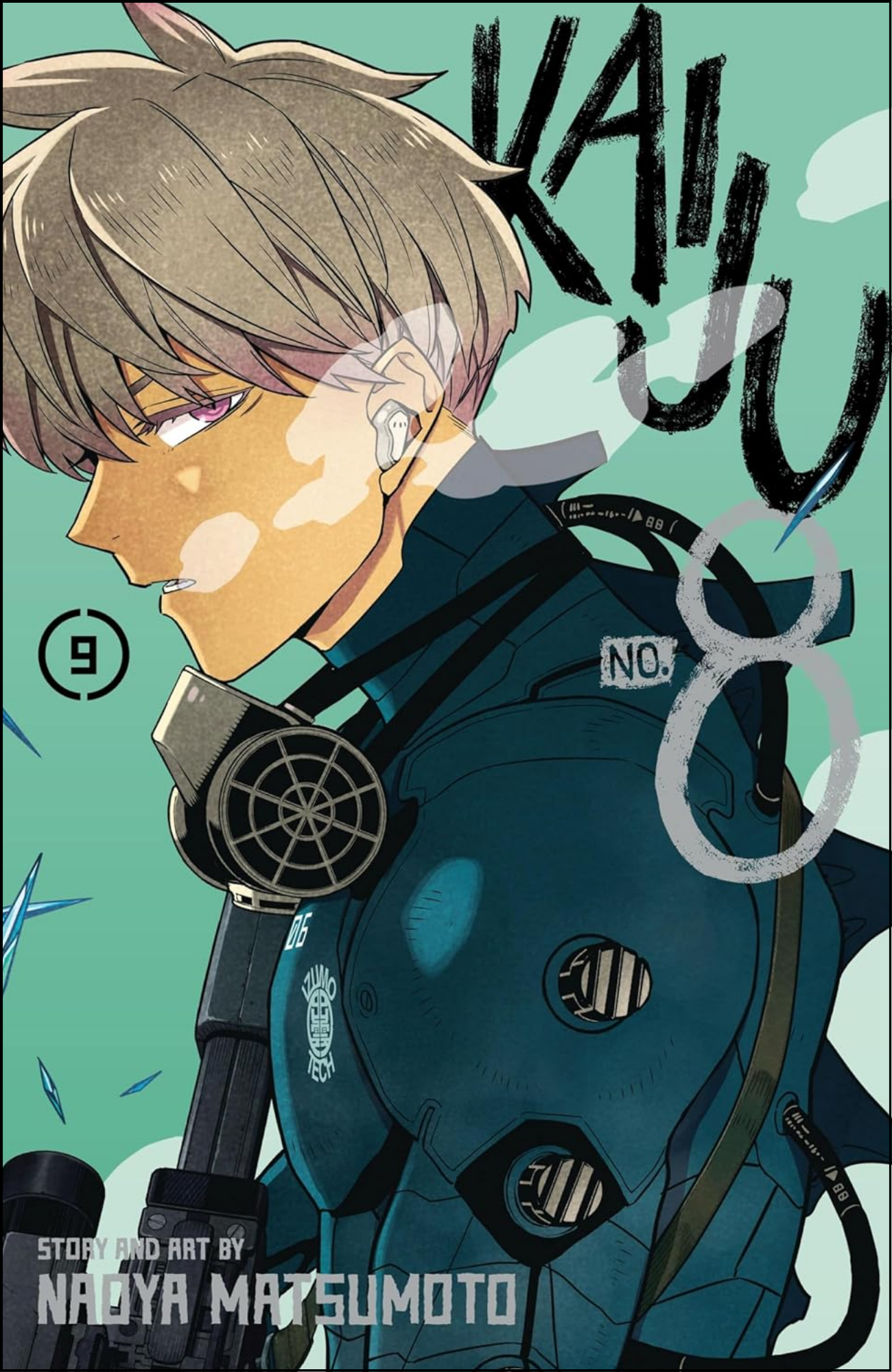 Kaiju No. 8, Vol. 9 by Naoya Matsumoto (Author) | Full Page Print Editon