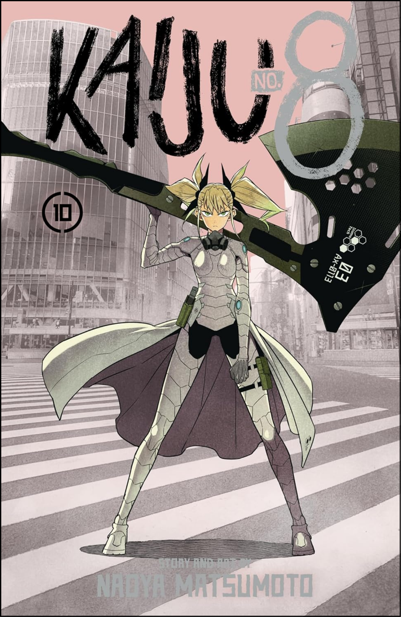 Kaiju No. 8, Vol. 10 by Naoya Matsumoto (Author) | Full Page Print Editon