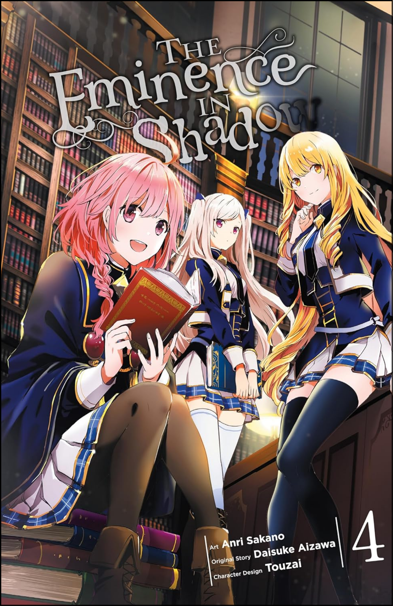 The Eminence in Shadow, Vol. 4 by Daisuke Aizawa (Author) | Full Page Print Editon