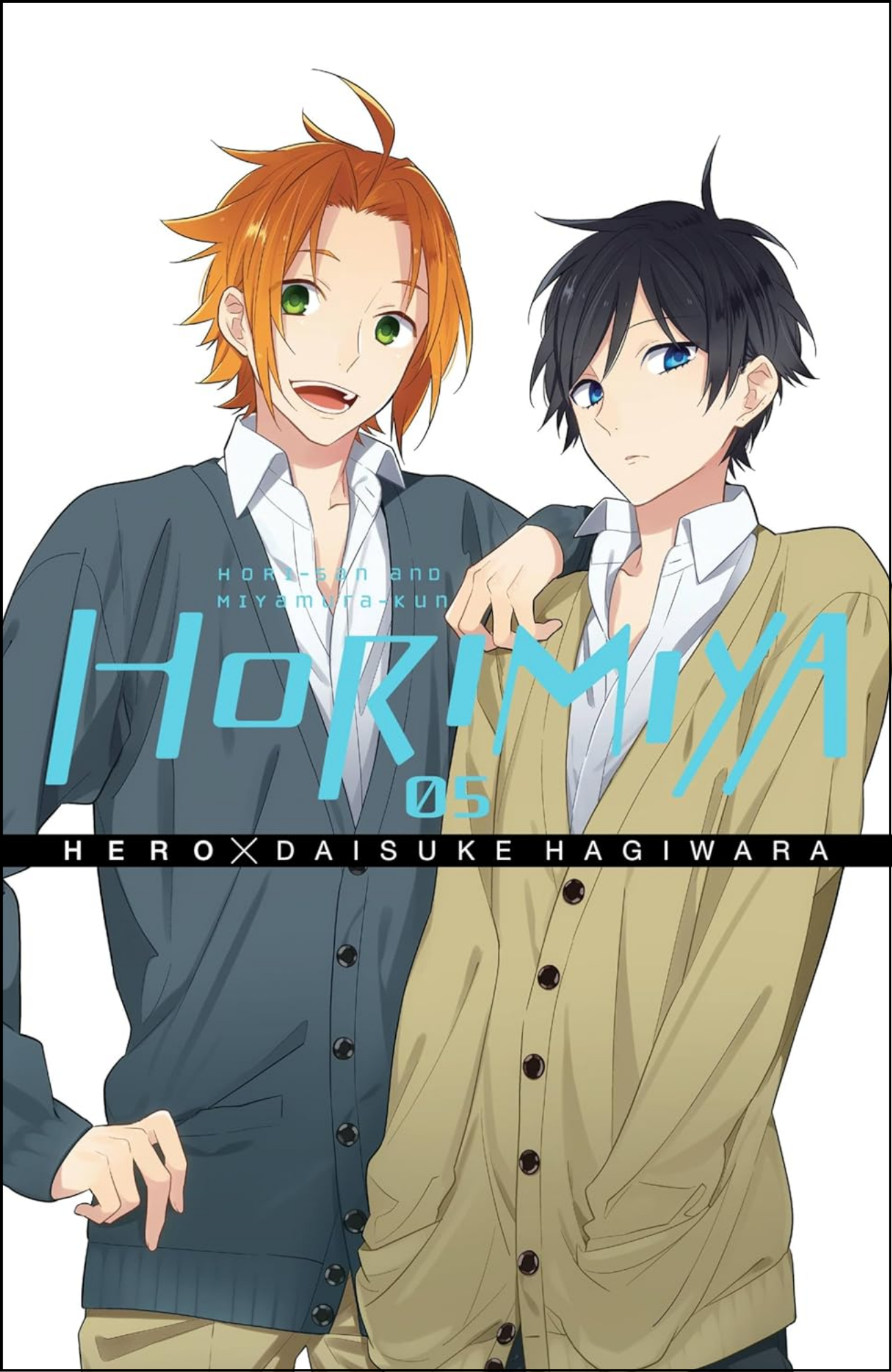 Horimiya Vol. 5 by HERO (Author) | Full Page Print Editon