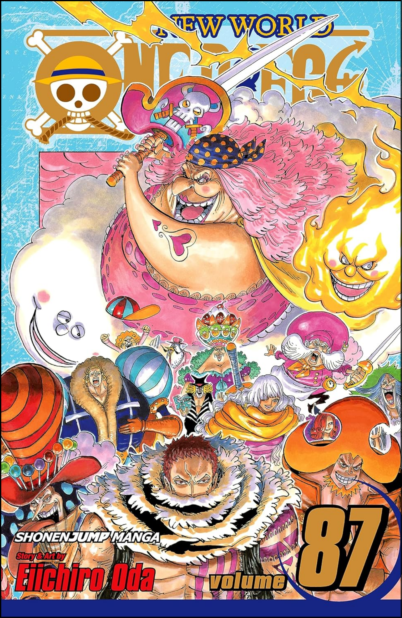 One Piece, Vol. 87 by Eiichiro Oda (Author, Illustrator) | Full Page Print Editon