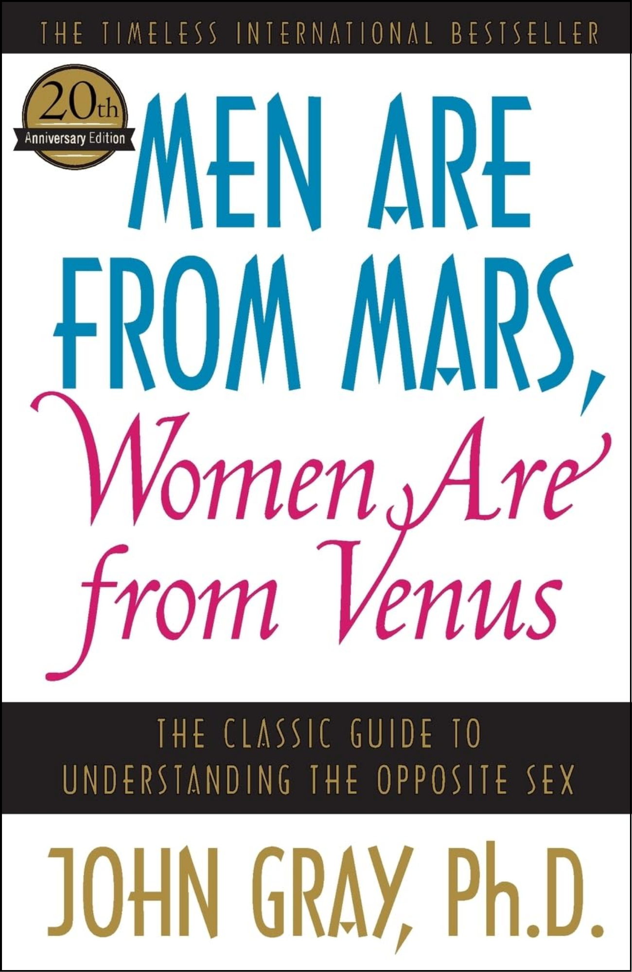 Men Are from Mars, Women Are from Venus by John Gray (Author)