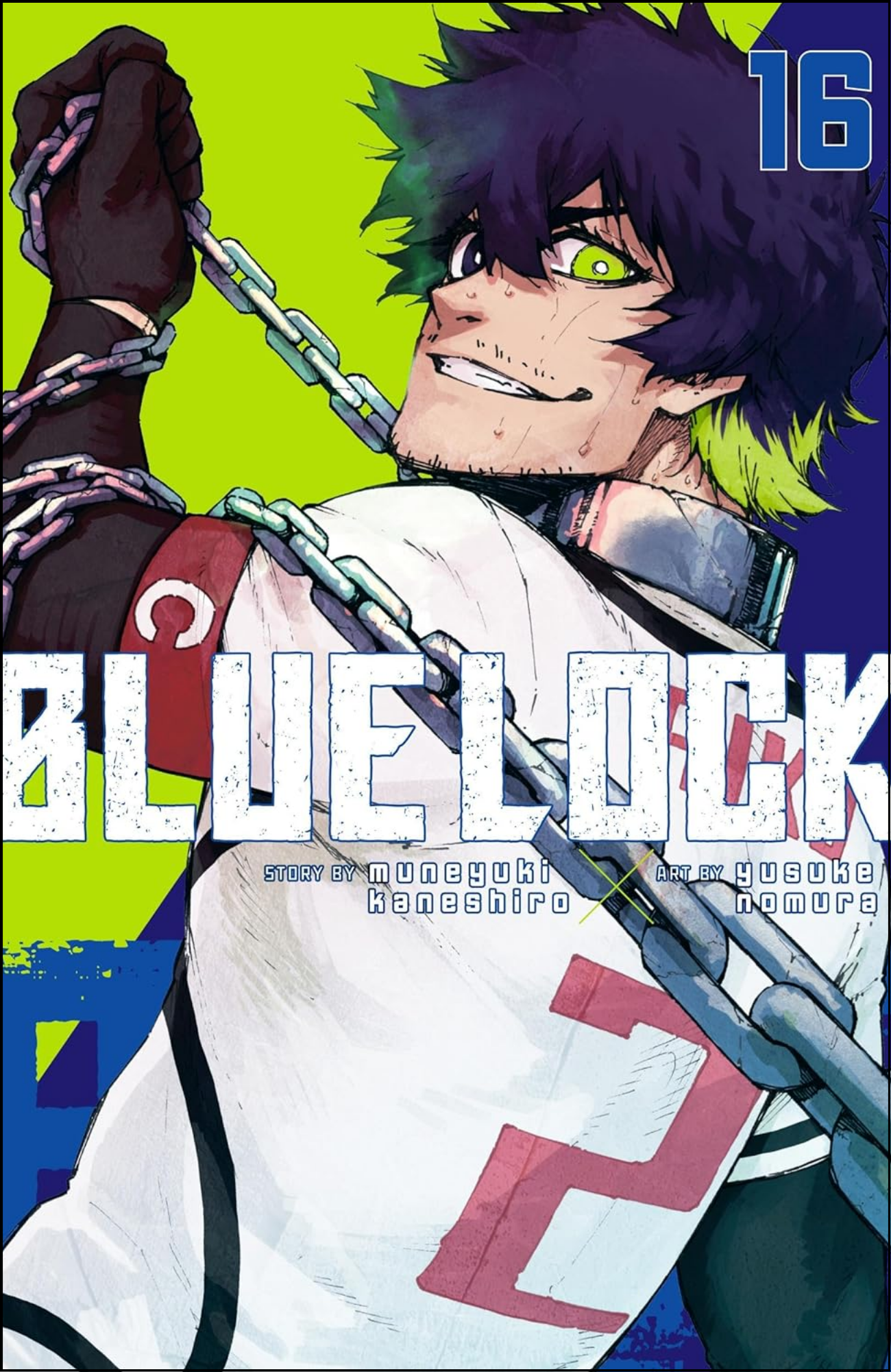 Blue Lock Vol. 16 by Yusuke Nomura (Author, Artist) | Full Page Print Editon
