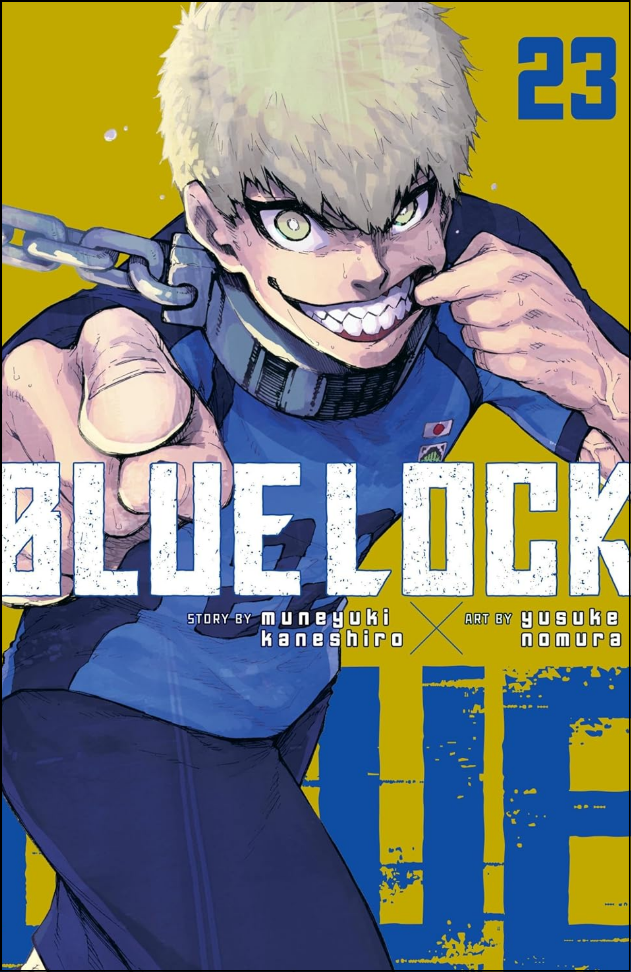 Blue Lock Vol. 23 by Yusuke Nomura (Author, Artist) | Full Page Print Editon