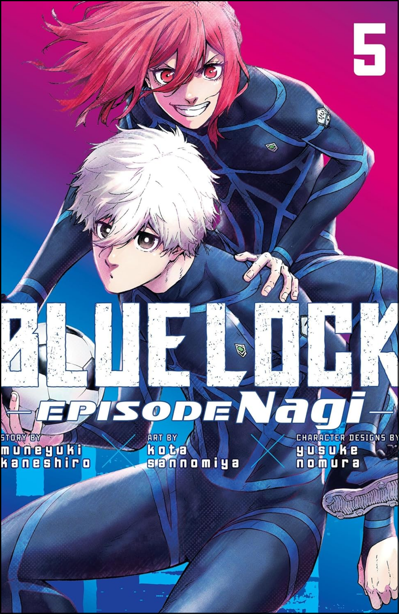 Blue Lock: Episode Nagi Vol. 5 by Kota Sannomiya (Author) | Full Page Print Editon