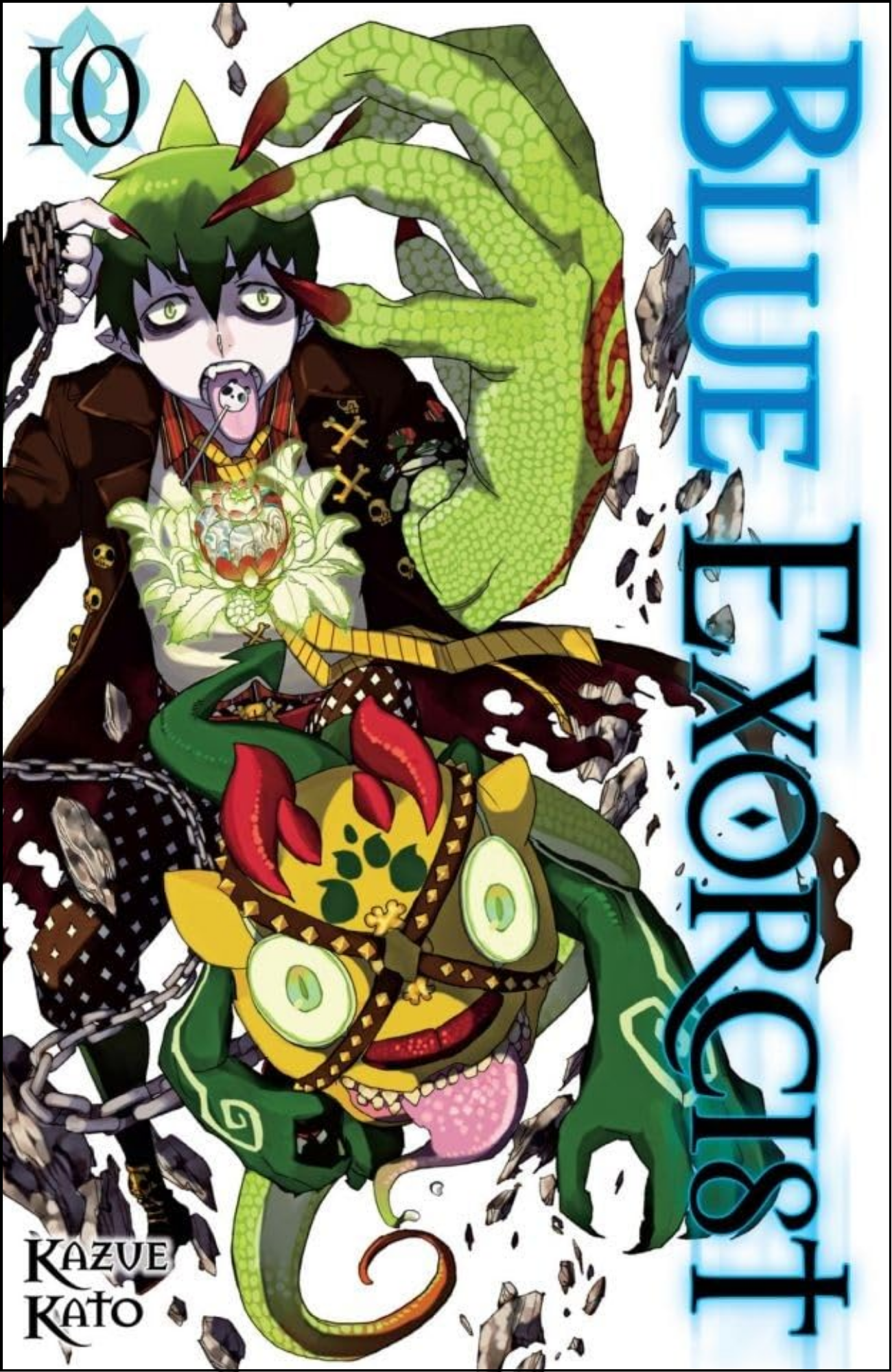 Blue Exorcist, Vol. 10 by Kazue Kato (Author, Illustrator) | Full Page Print Editon