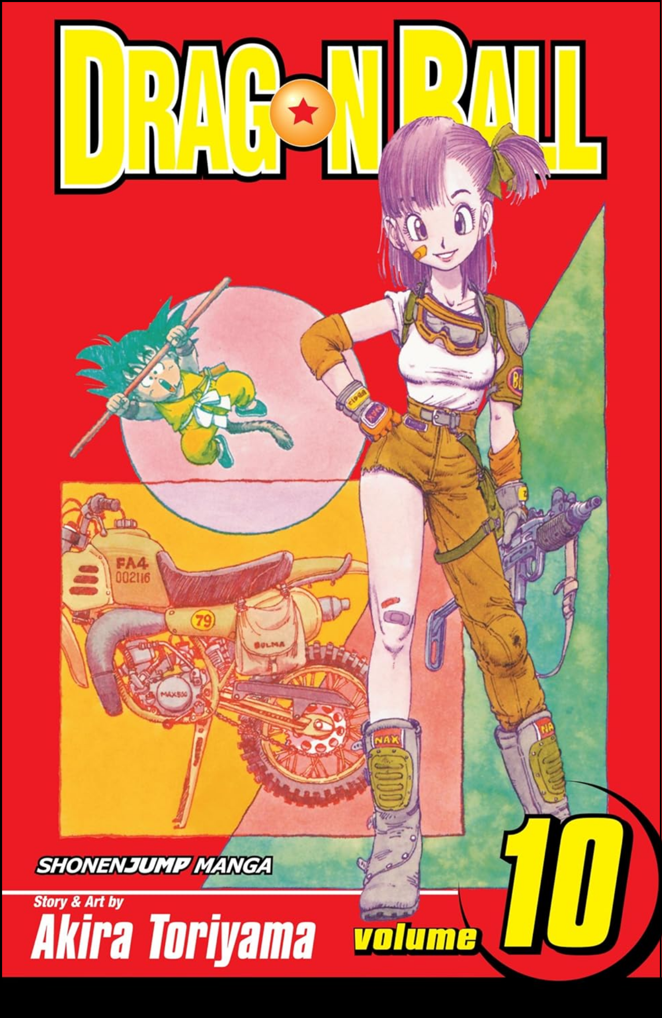 Dragon Ball, Vol. 10 by Akira Toriyama (Author, Illustrator) | Full Page Print Editon