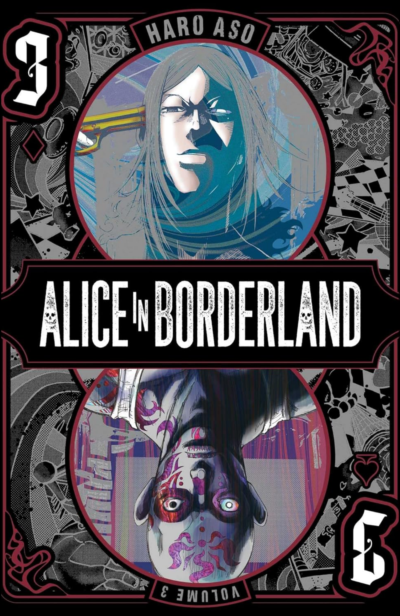 Alice in Borderland, Vol. 3 by Haro Aso (Author) | Full Page Print Editon