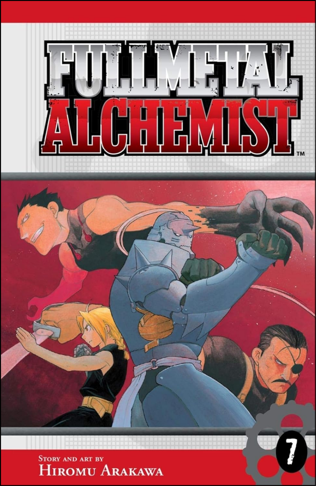 Fullmetal Alchemist, Vol. 7 by Hiromu Arakawa (Author) | Full Page Print Editon