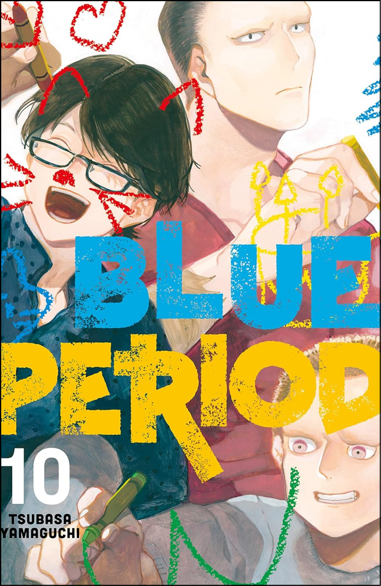 Blue Period Vol. 10 by Tsubasa Yamaguchi (Author, Artist)  | Full Page Print Editon