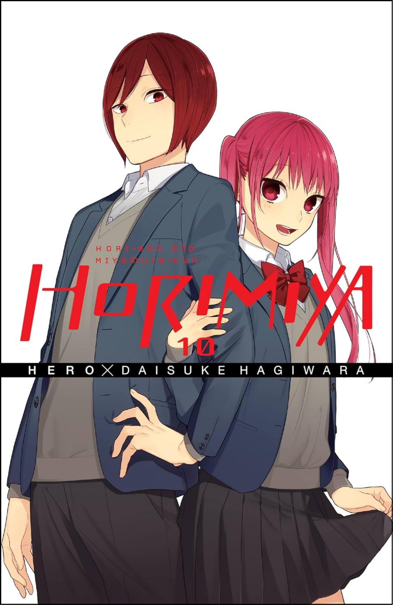 Horimiya Vol. 10 by HERO (Author) | Full Page Print Editon