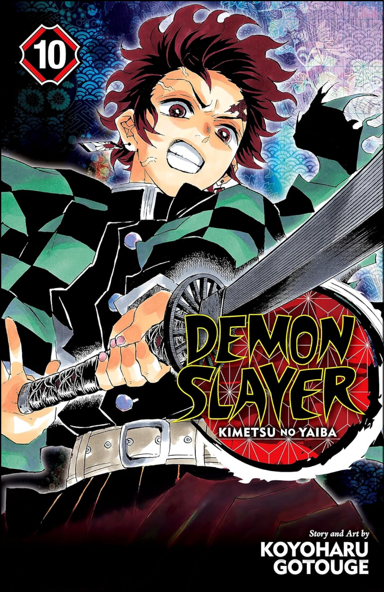 Demon Slayer Vol. 10 by Koyoharu Gotouge (Author) | Full Page Print Editon