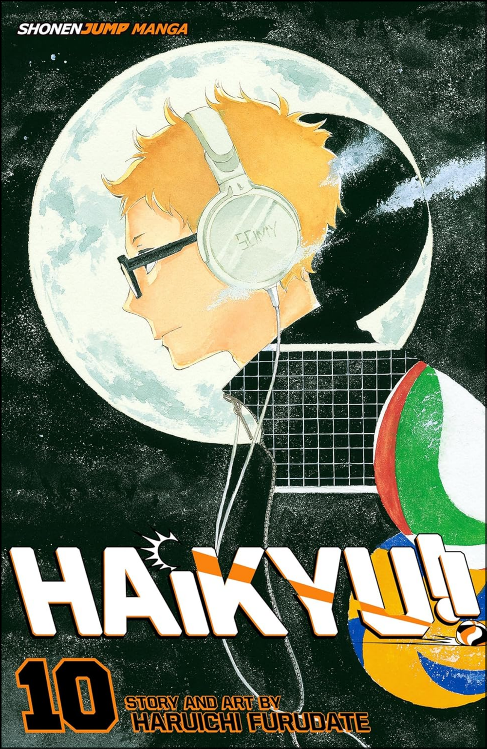 Haikyu!!, Vol. 10 by Haruichi Furudate (Author) | Full Page Print Editon