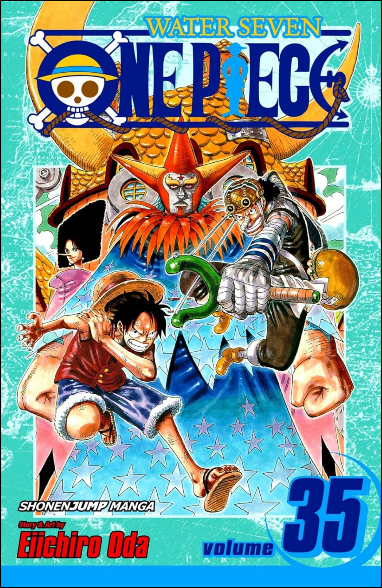 One Piece, Vol. 35 by Eiichiro Oda (Author, Illustrator) | Full Page Print Editon