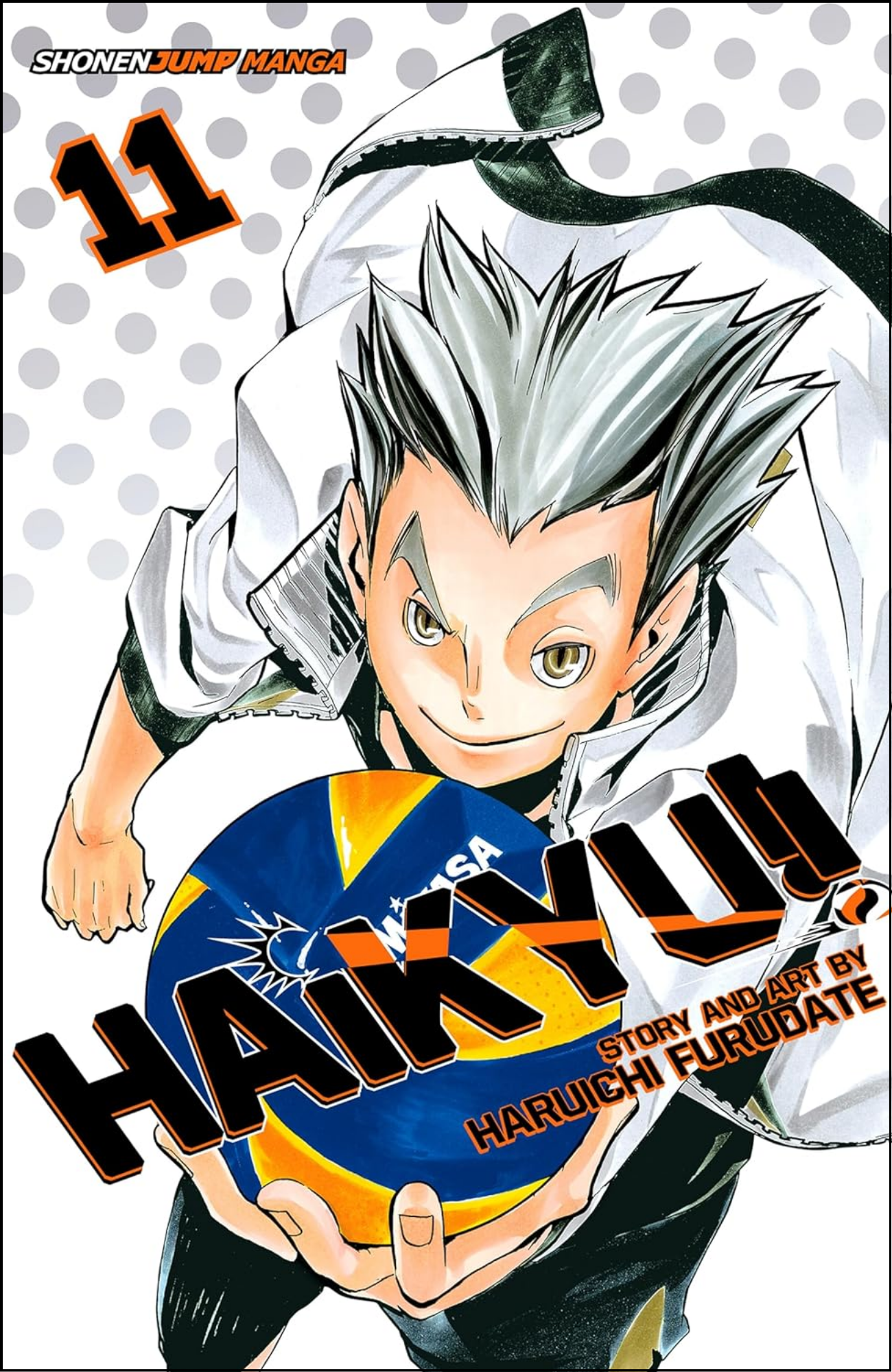 Haikyu!!, Vol. 11 by Haruichi Furudate (Author) | Full Page Print Editon