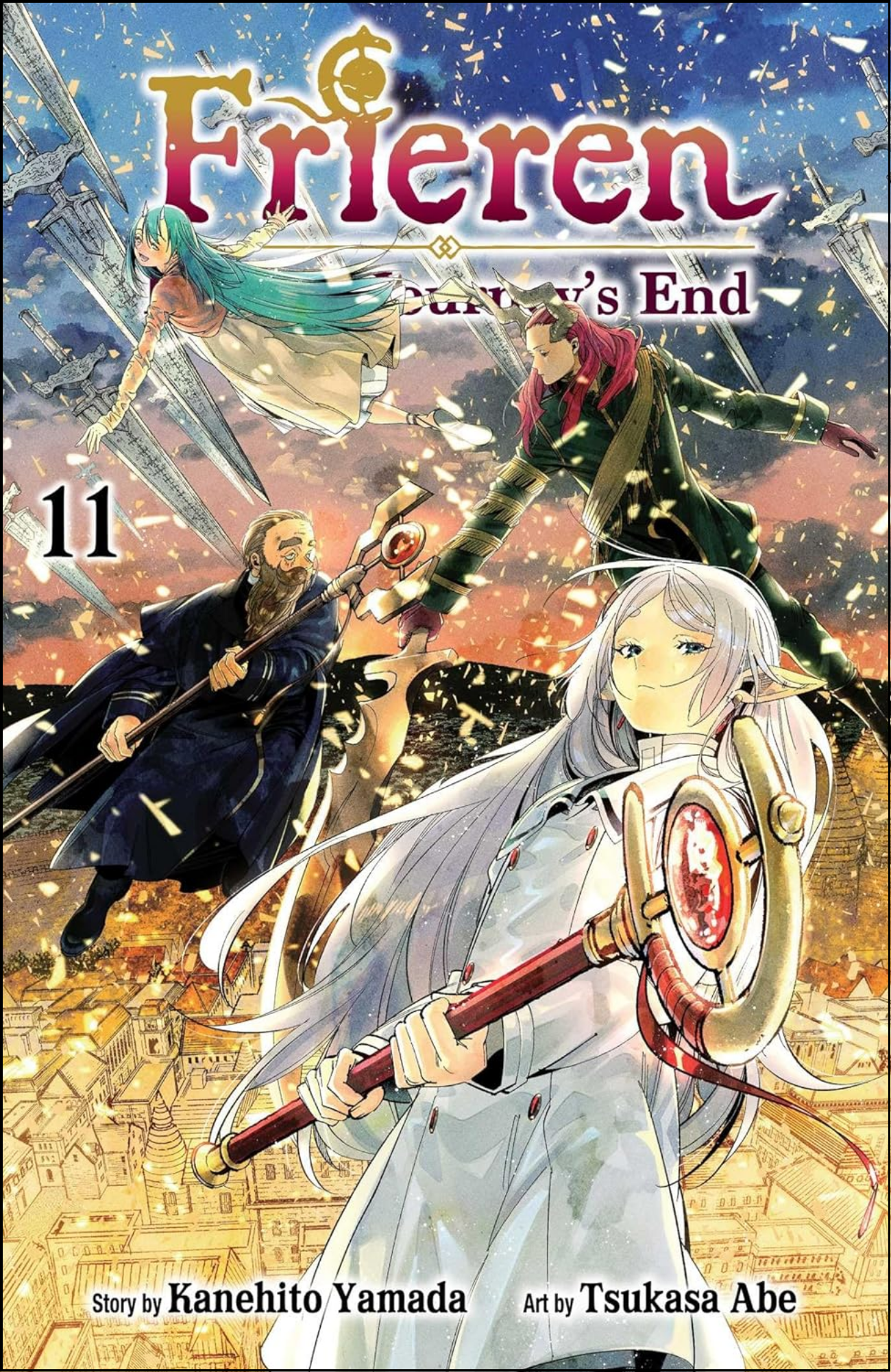 Frieren Vol. 11 by Kanehito Yamada (Author)  | Full Page Print Editon