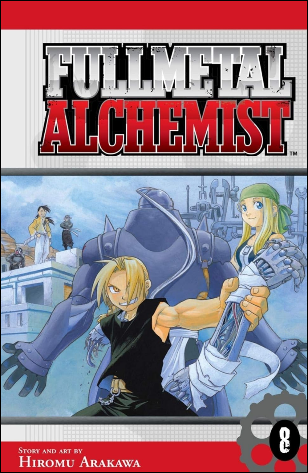 Fullmetal Alchemist, Vol. 8 by Hiromu Arakawa (Author) | Full Page Print Editon