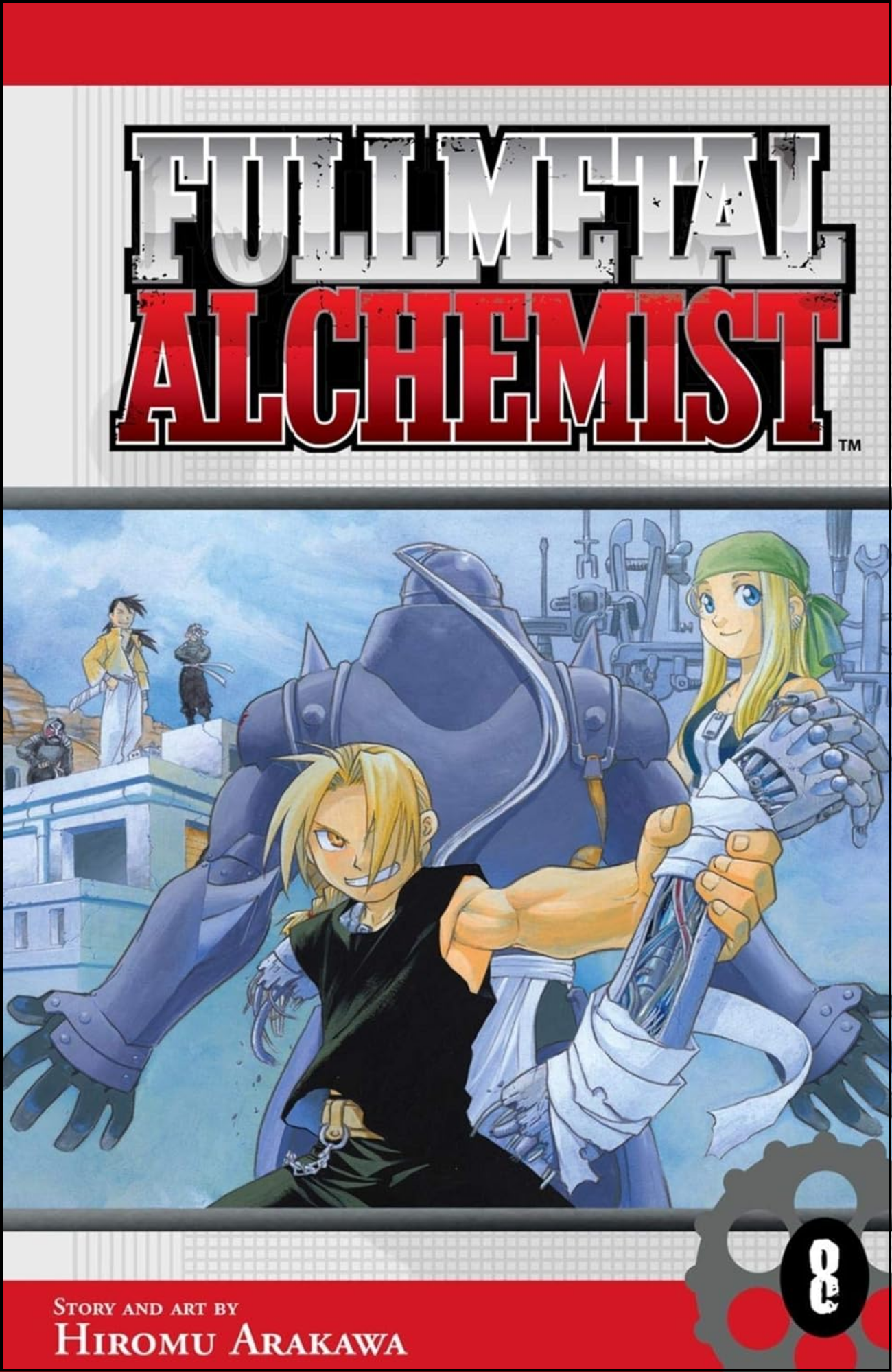 Fullmetal Alchemist, Vol. 8 by Hiromu Arakawa (Author) | Full Page Print Editon