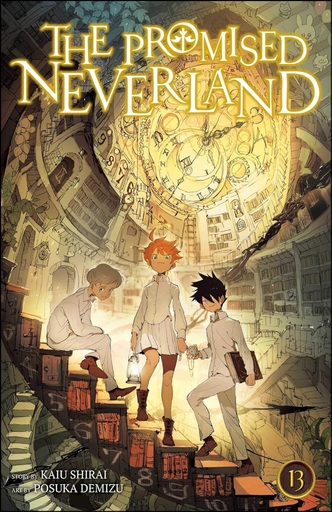 The Promised Neverland, Vol. 13 by Kaiu Shirai (Author)  | Full Page Print Editon