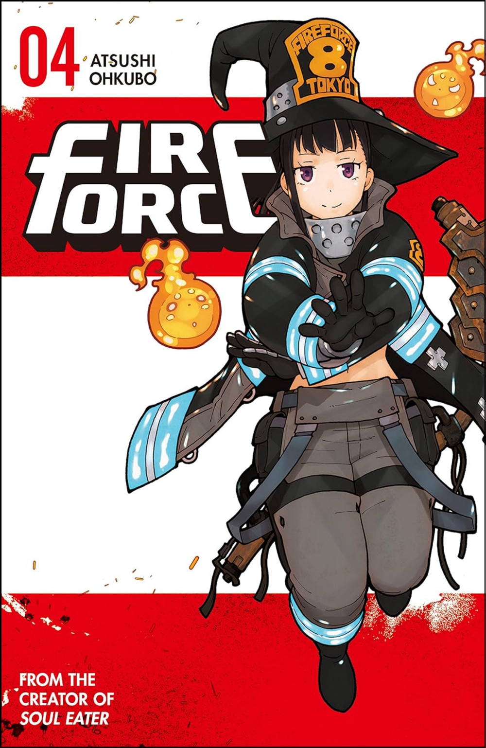 Fire Force Vol. 4 by Atsushi Ohkubo (Author, Artist) | Full Page Print Editon