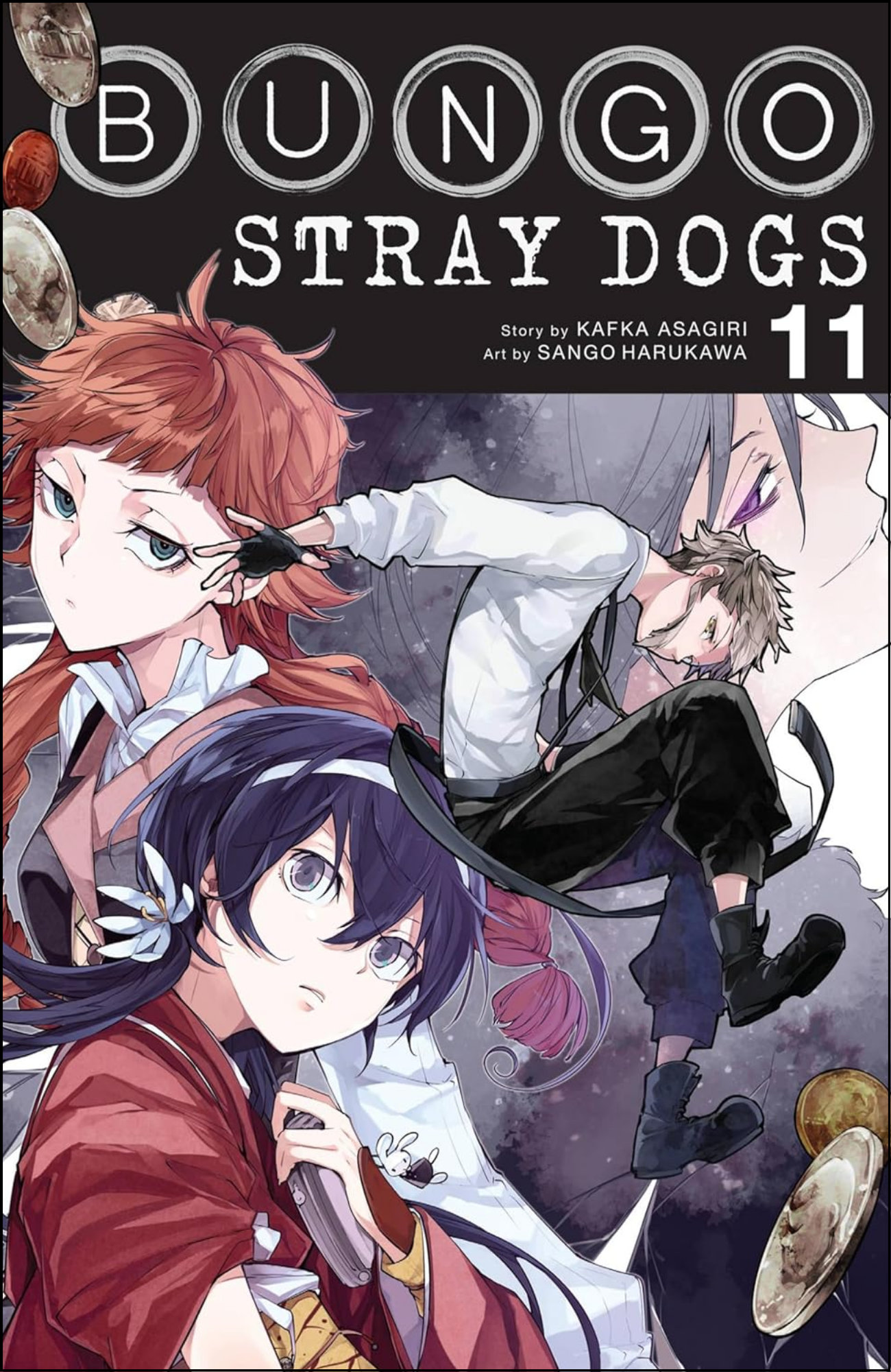 Bungo Stray Dogs, Vol. 11 by Kafka Asagiri (Author) | Full Page Print Editon
