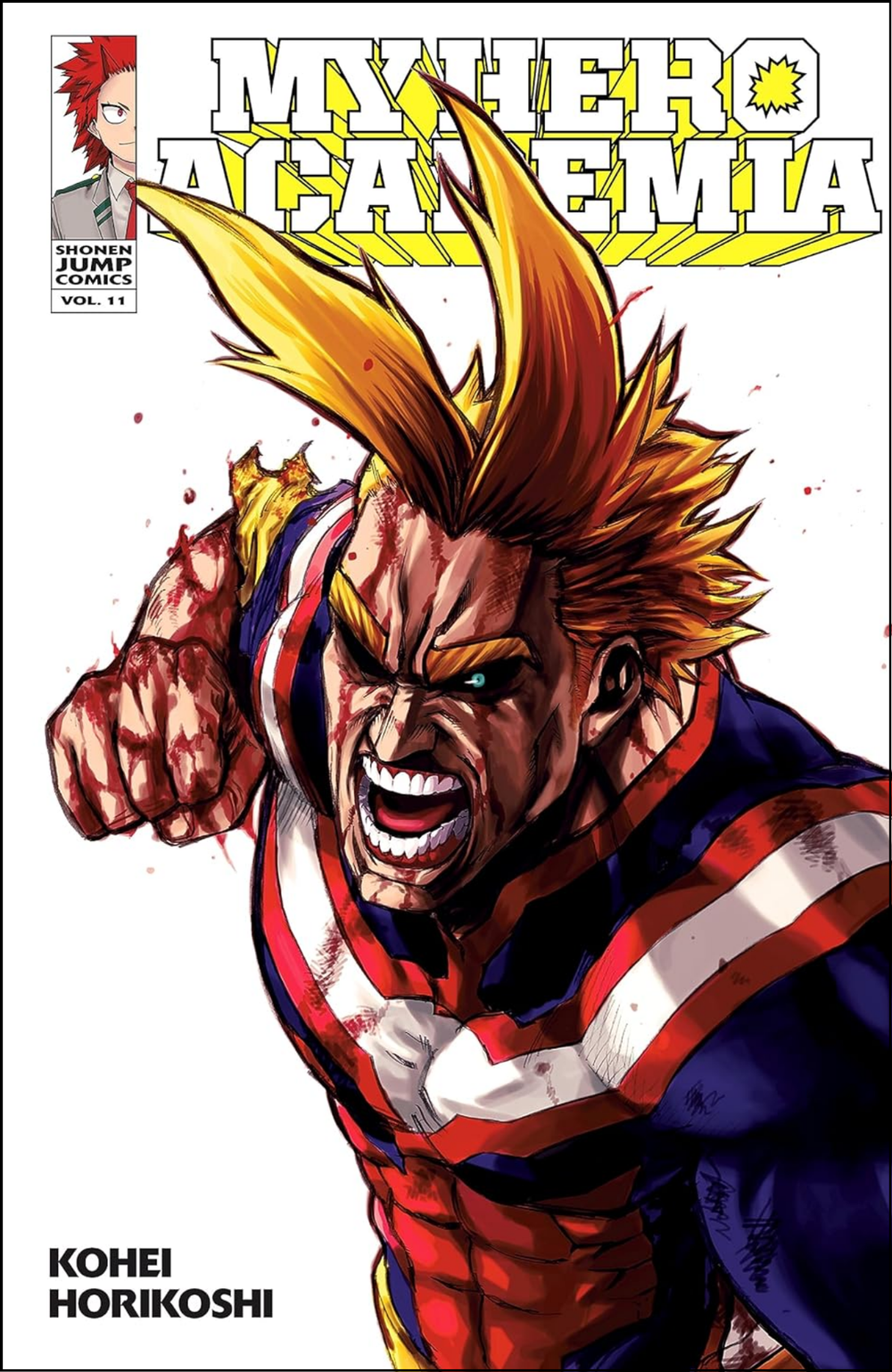 My Hero Academia, Vol. 11 by Kohei Horikoshi (Author) | Full Page Print Editon