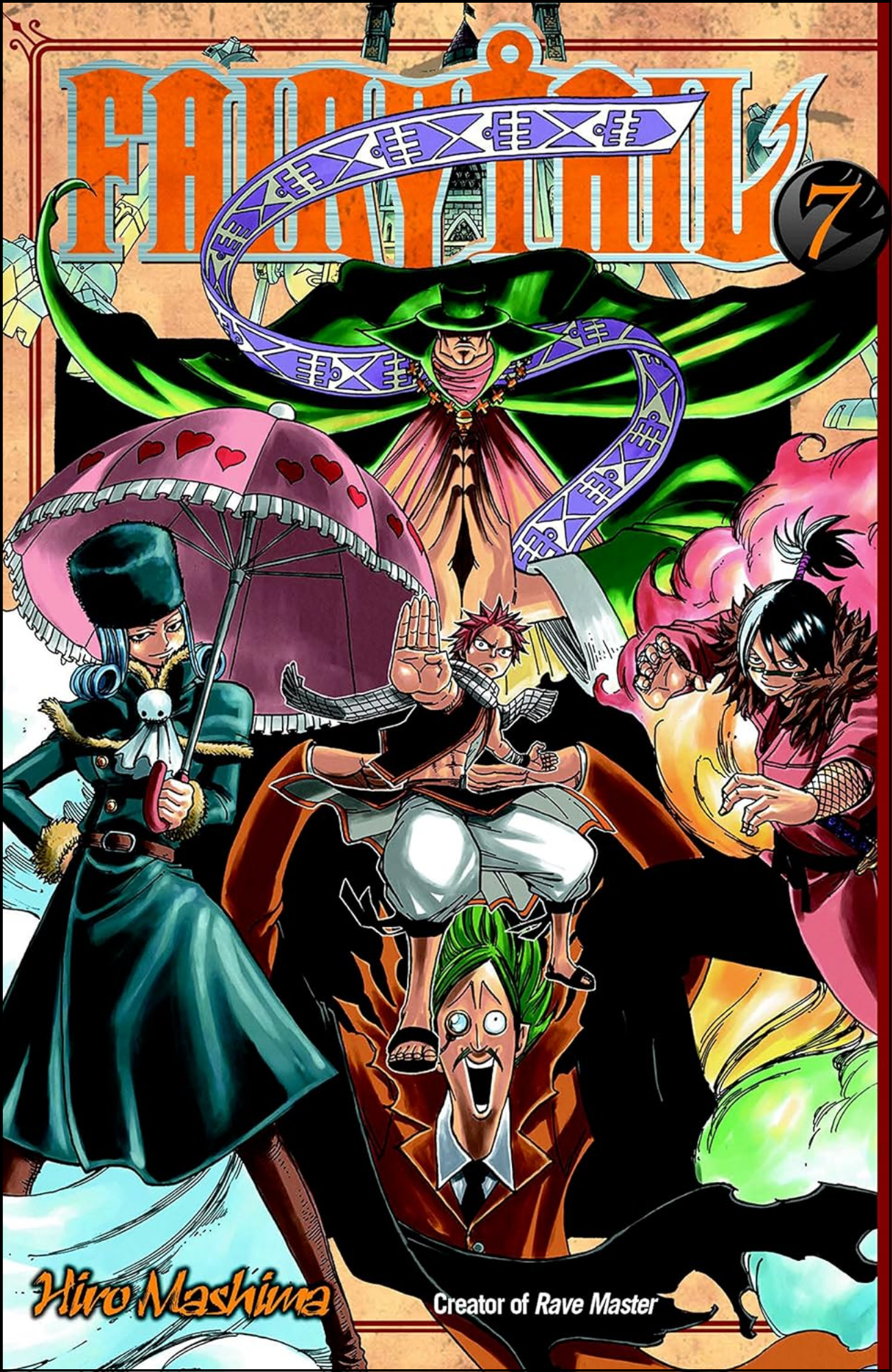 Fairy Tail Vol. 7 by Hiro Mashima (Author, Artist) | Full Page Print Editon