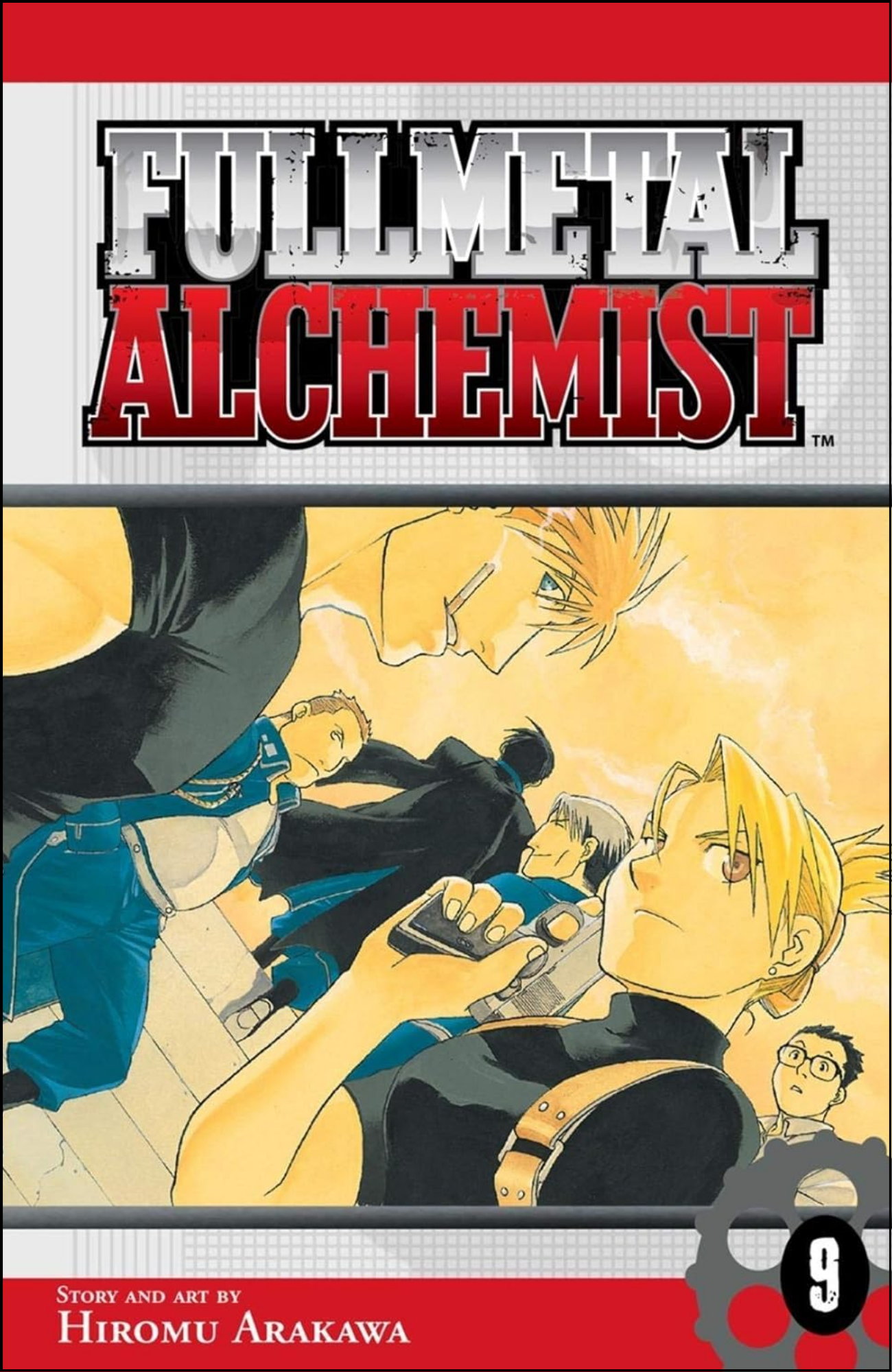 Fullmetal Alchemist, Vol. 9 by Hiromu Arakawa (Author) | Full Page Print Editon
