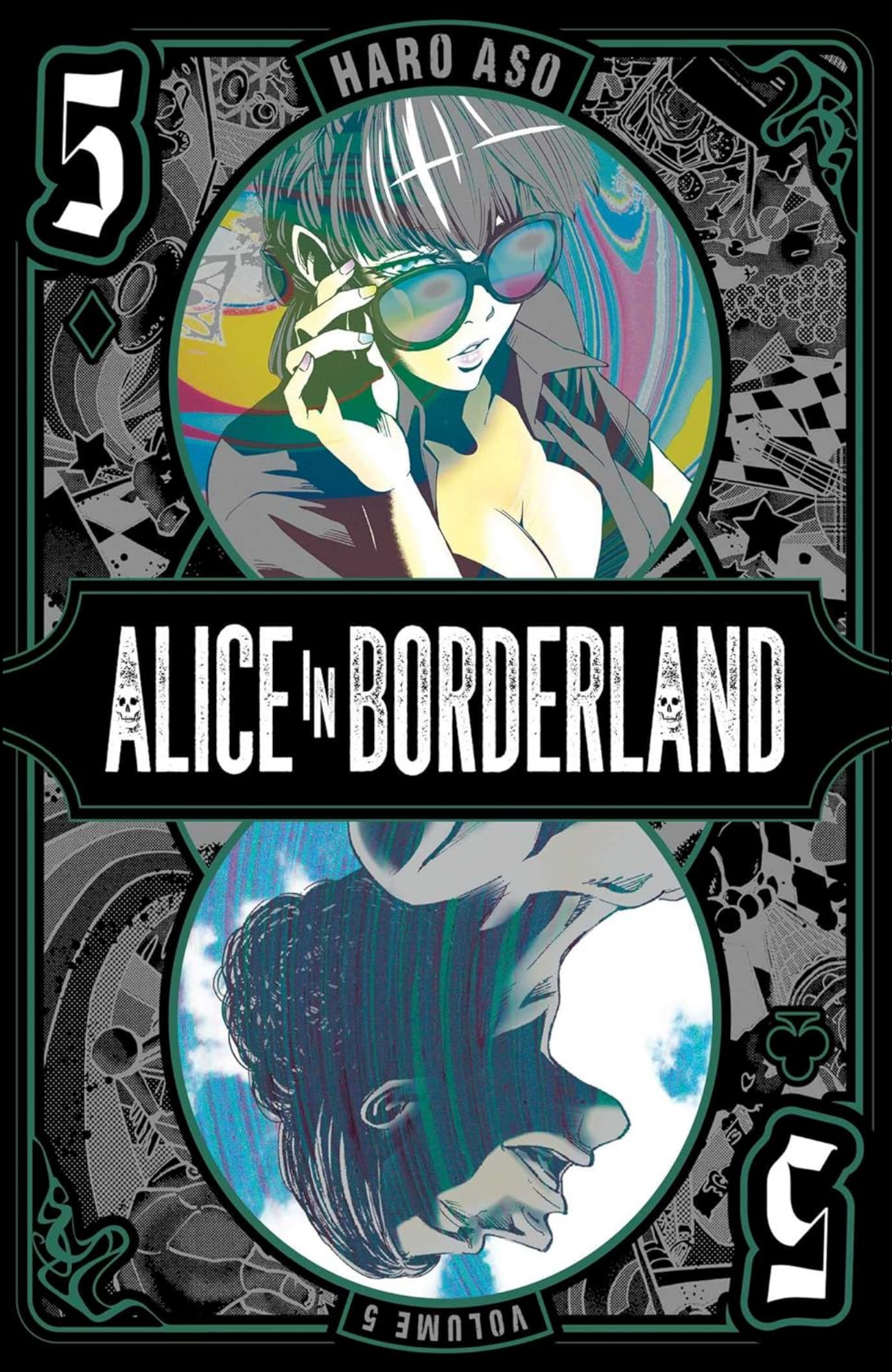 Alice in Borderland, Vol. 5 by Haro Aso (Author) | Full Page Print Editon