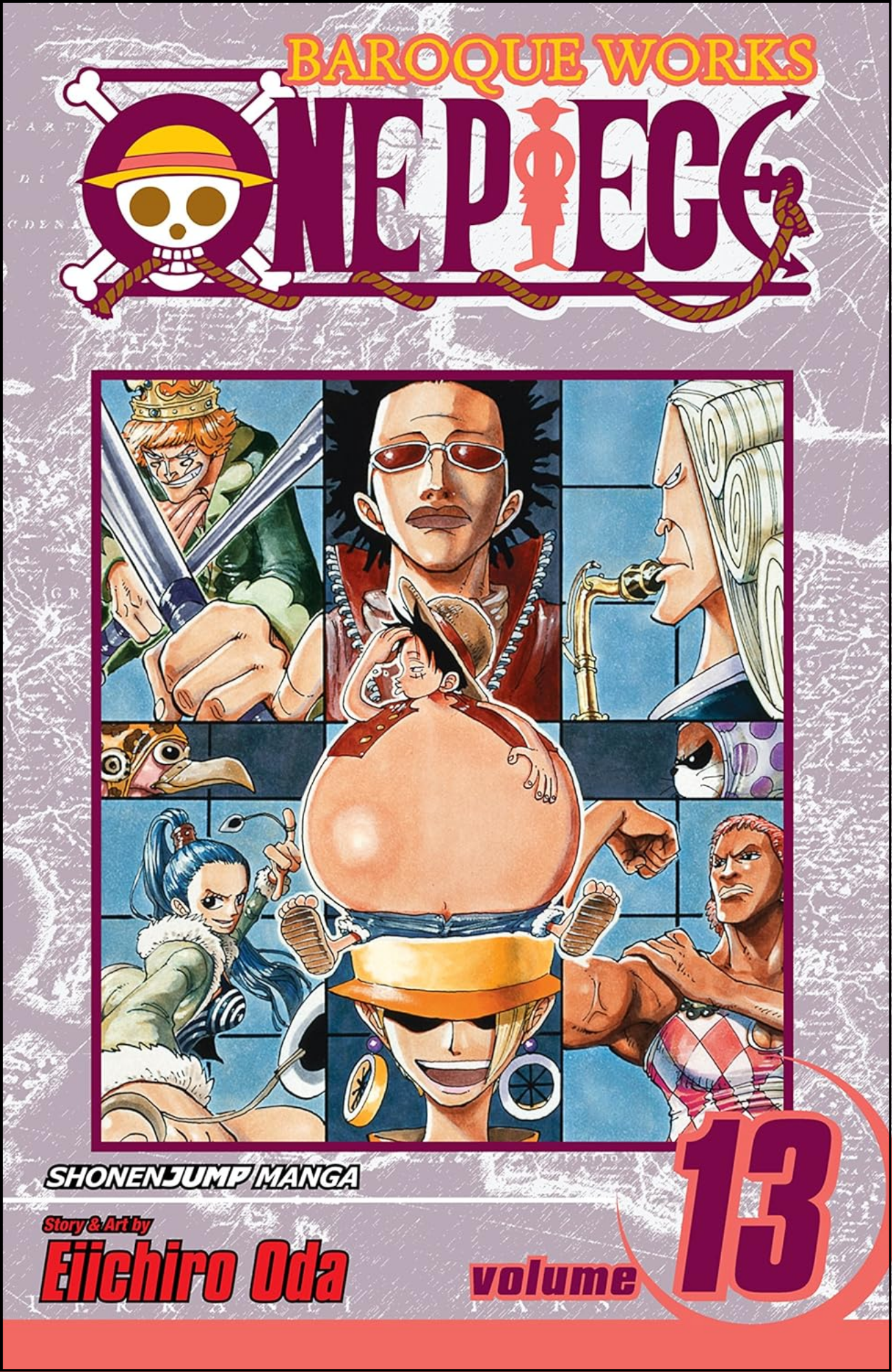 One Piece, Vol. 13 by Eiichiro Oda (Author, Illustrator) | Full Page Print Editon