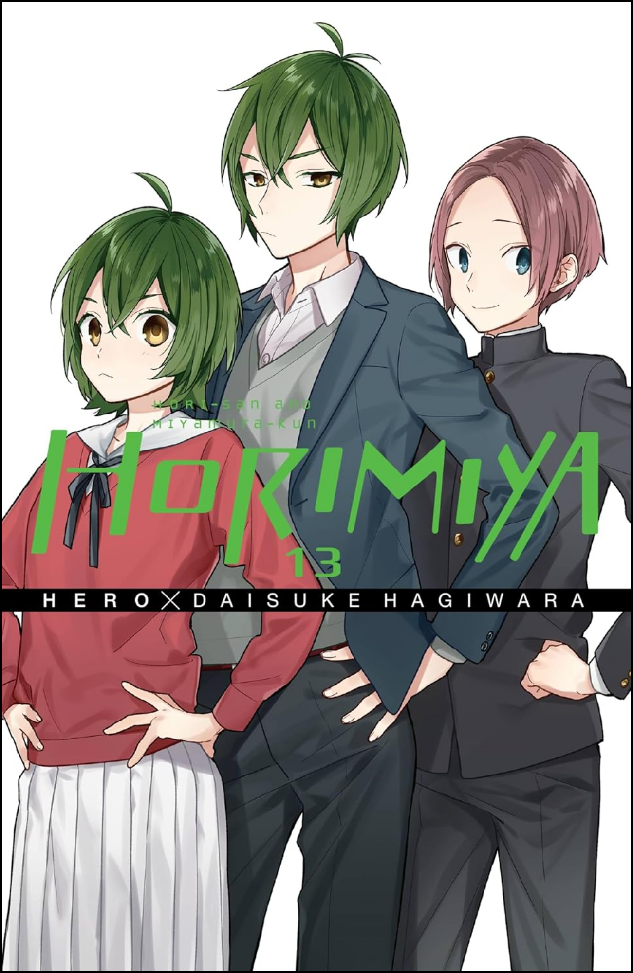 Horimiya Vol. 13 by HERO (Author) | Full Page Print Editon