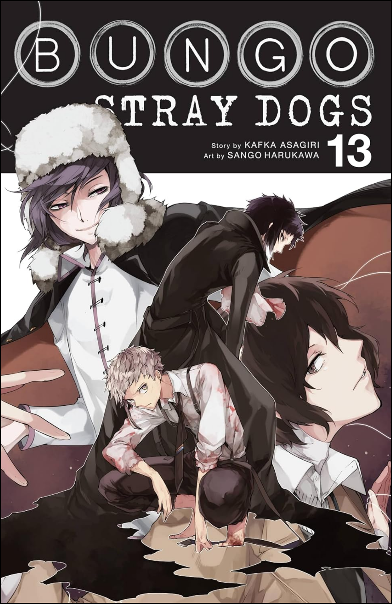 Bungo Stray Dogs, Vol. 13 by Kafka Asagiri (Author) | Full Page Print Editon