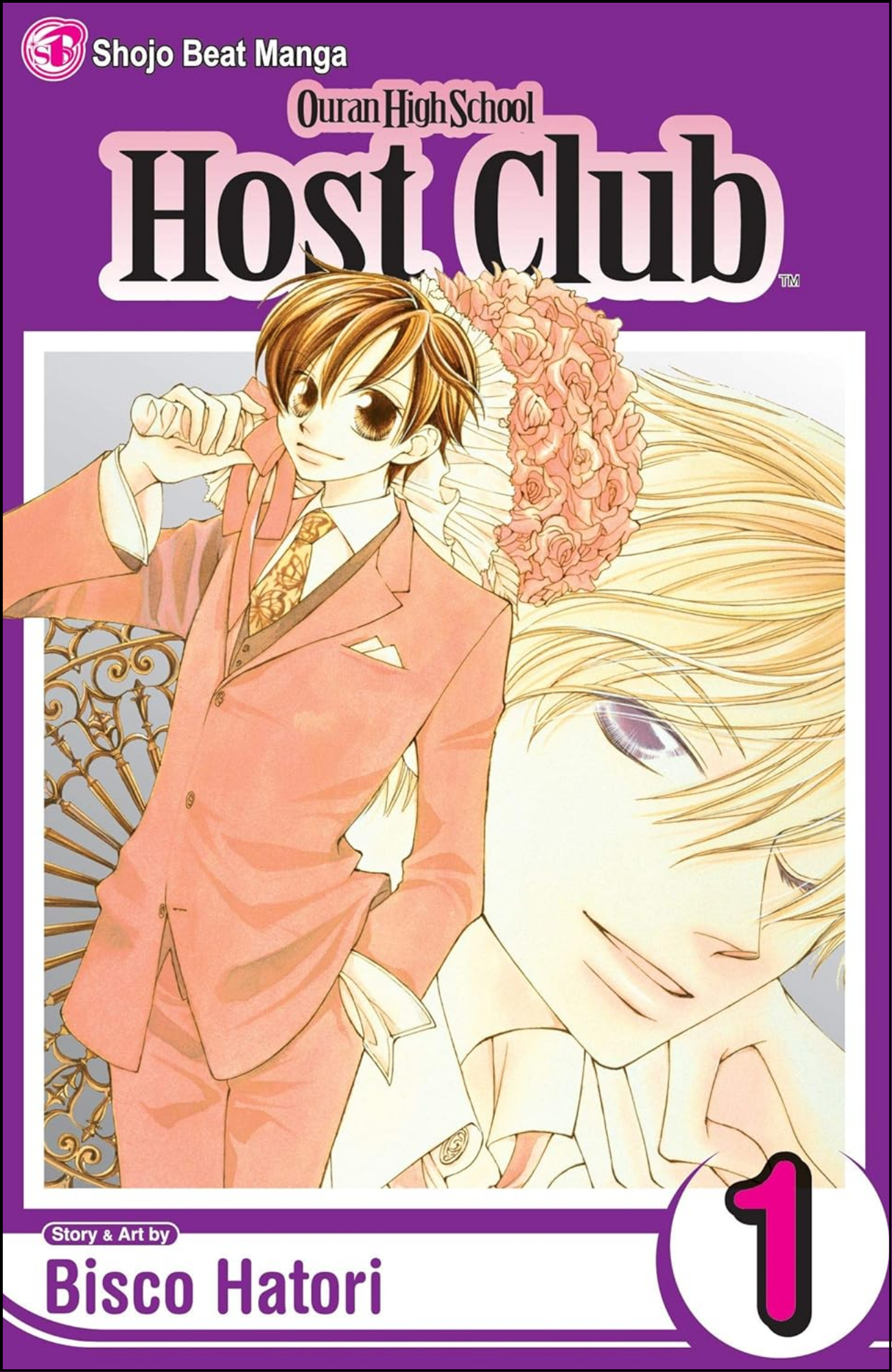 Ouran High School Host Club, Vol. 1 by Bisco Hatori (Author) | Full Page Print Editon