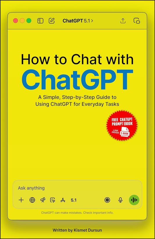 How to Chat with ChatGPT by Kismet Dursun (Author)