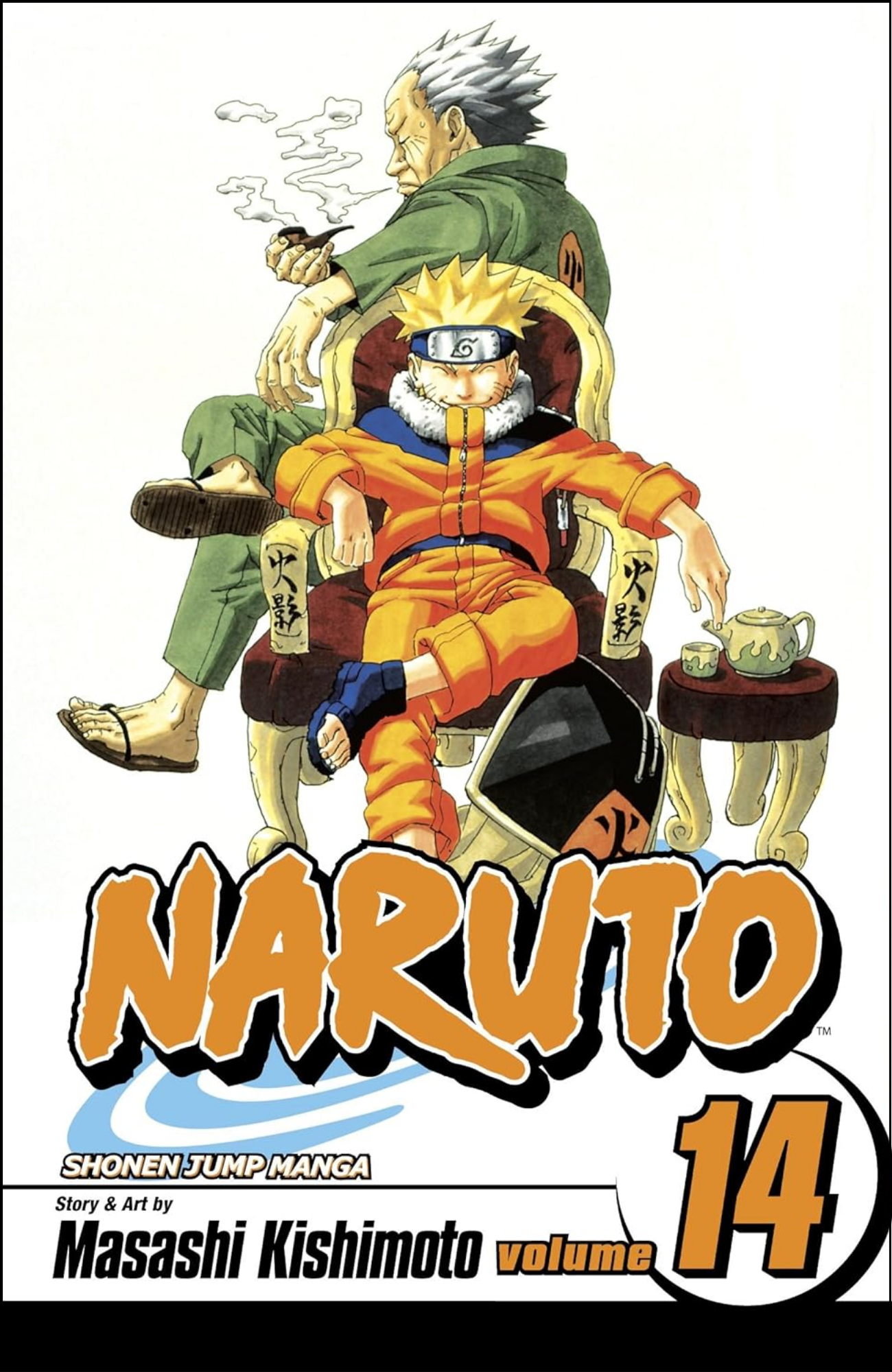 Naruto, Vol. 14 by Masashi Kishimoto (Author, Illustrator) | Full Page Print Editon